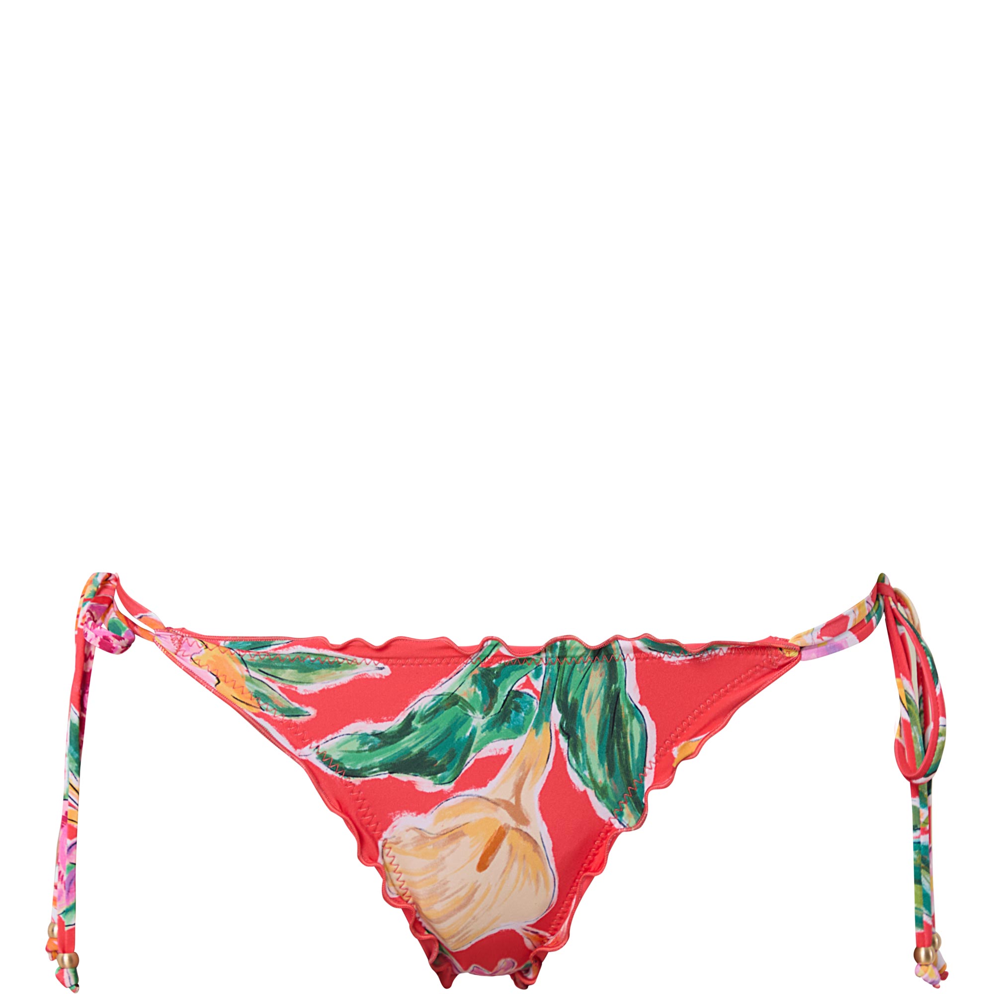 Floral Brazilian Bikini Bottoms