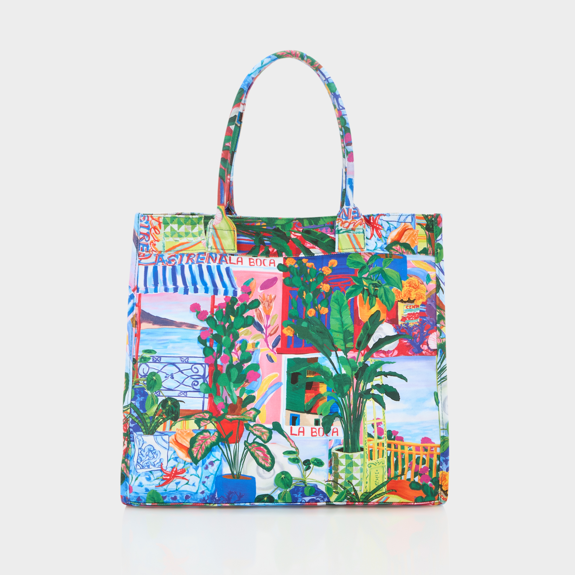 La Boca Print Tote Bag