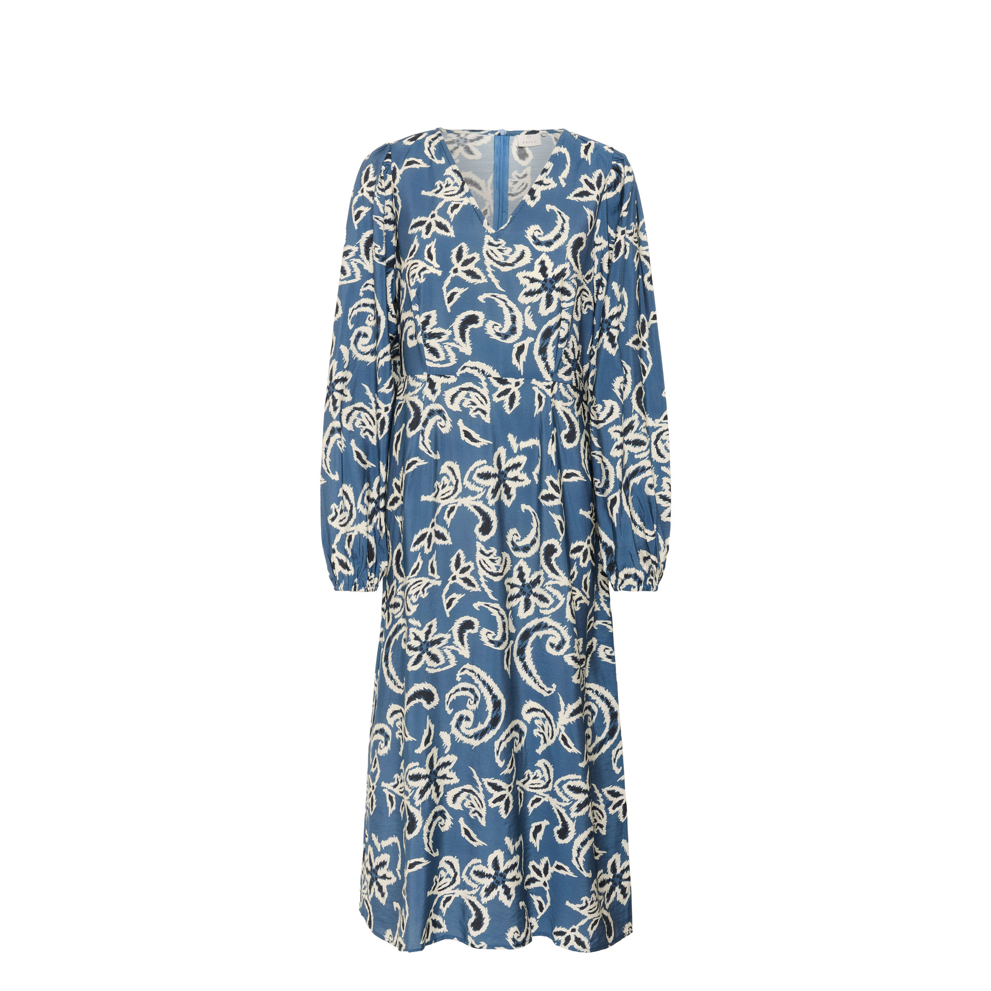 Dahlia Paisley Flared Dress