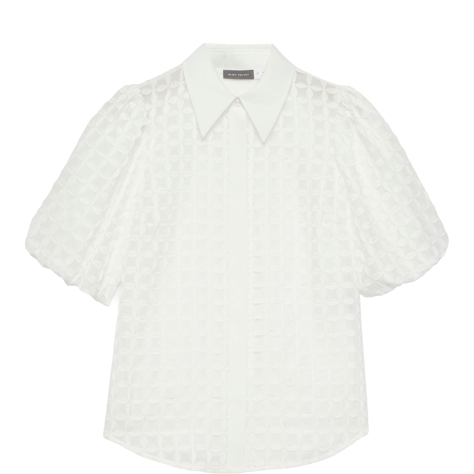 Petal-Detail Shirt