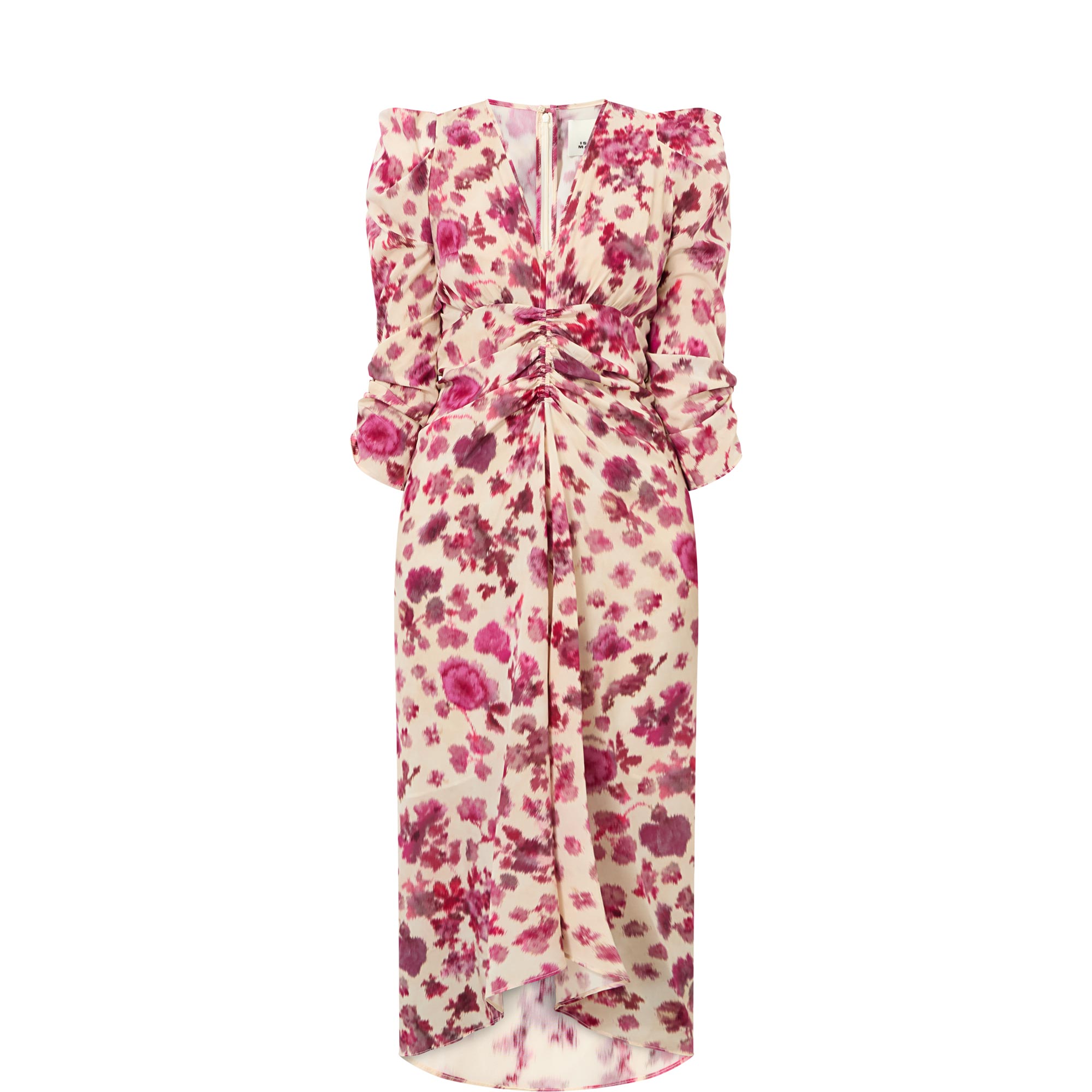 Albini Floral Gathered Dress