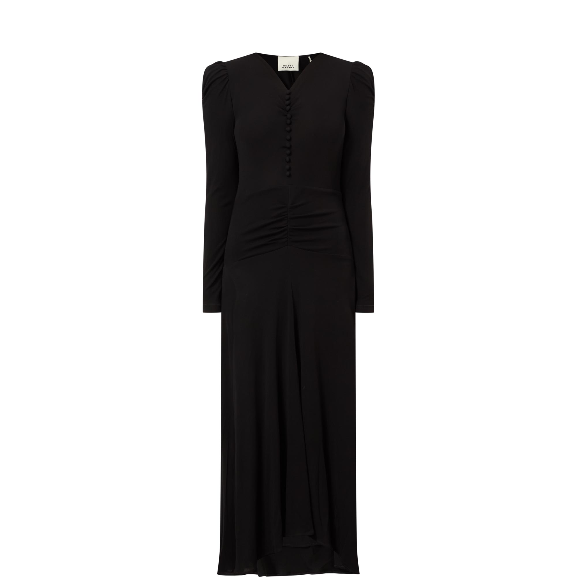 Nejma Ruched Flared Dress