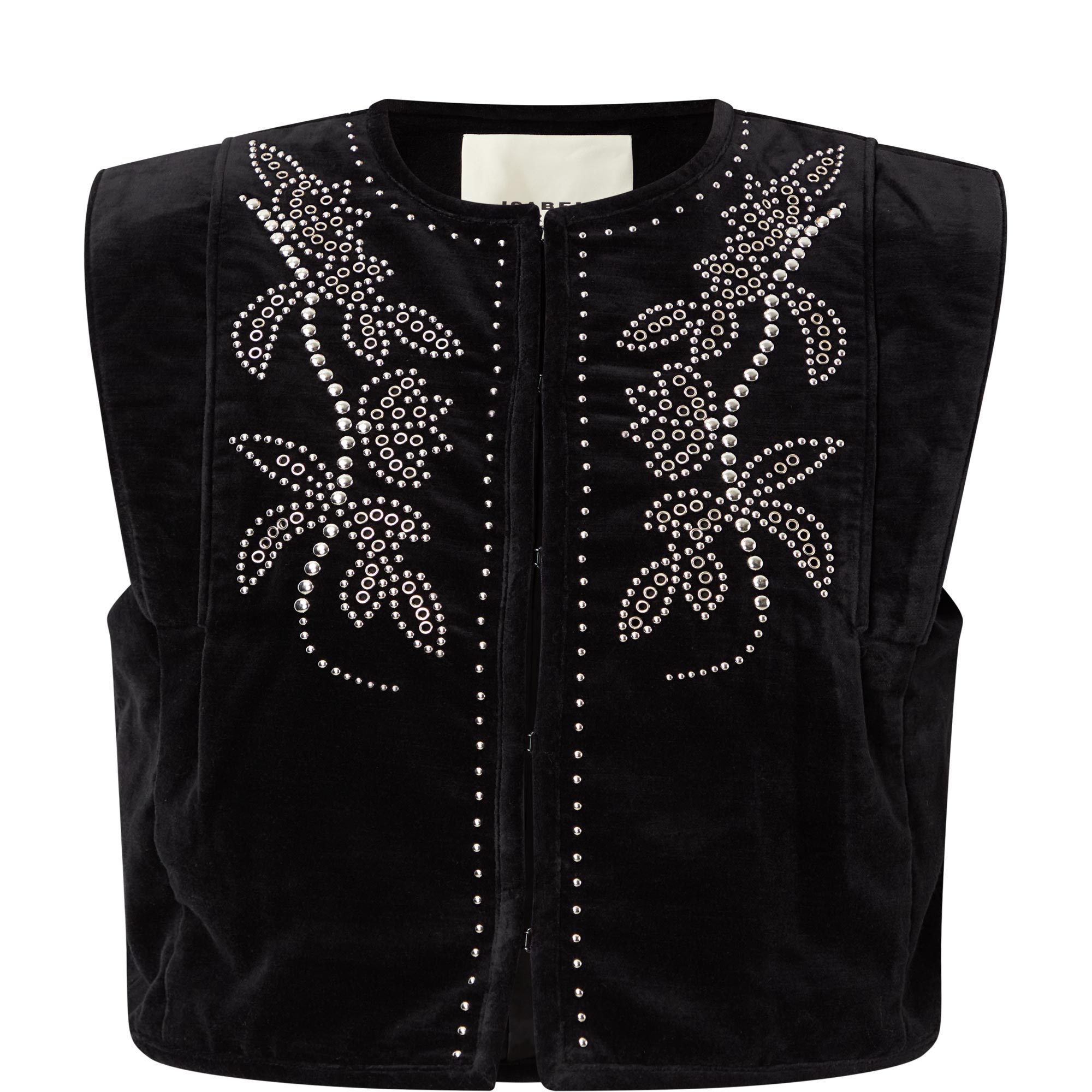 Poppy Stud Embellished Gilet