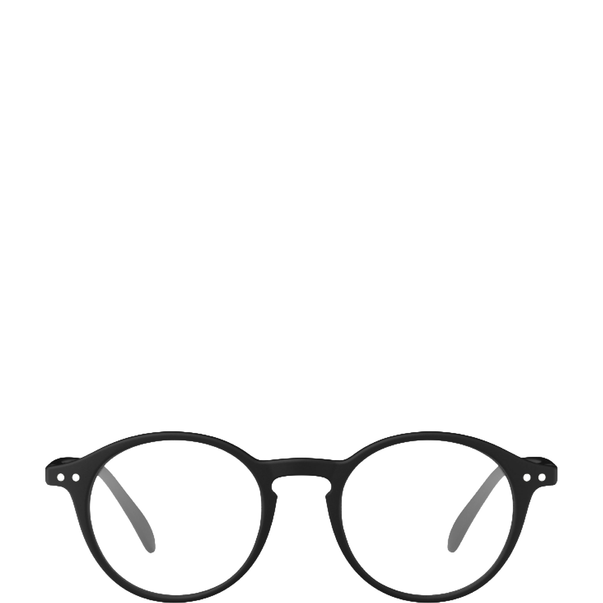 Reading Glasses #D Black +3
