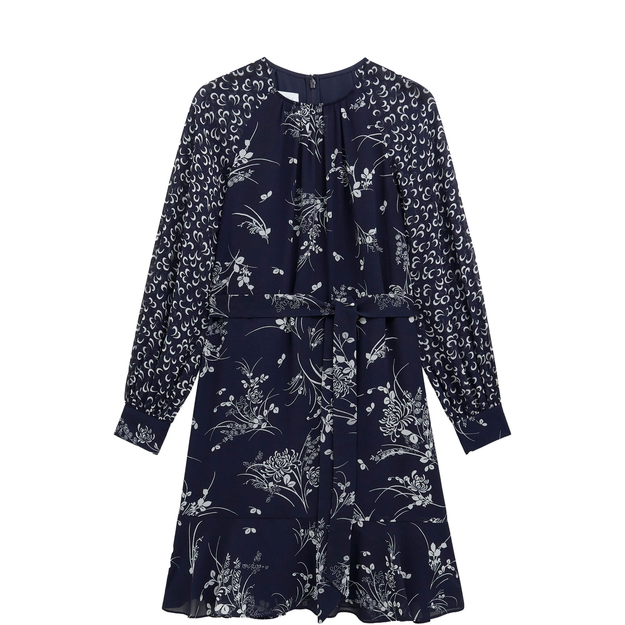 Rosie Floral Flared Mini Dress