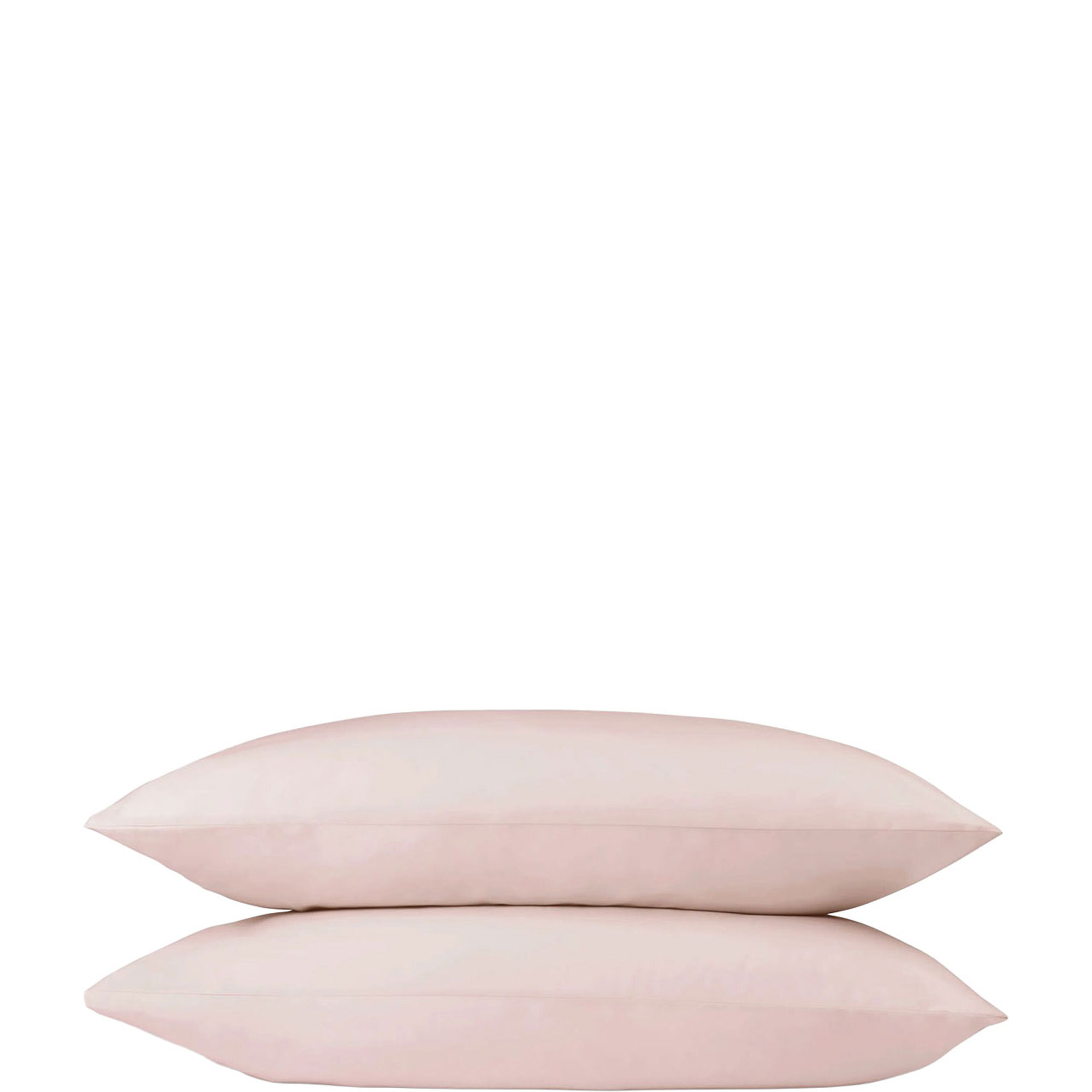 200 Thread Count King Pillowcase Pair Powder Pink