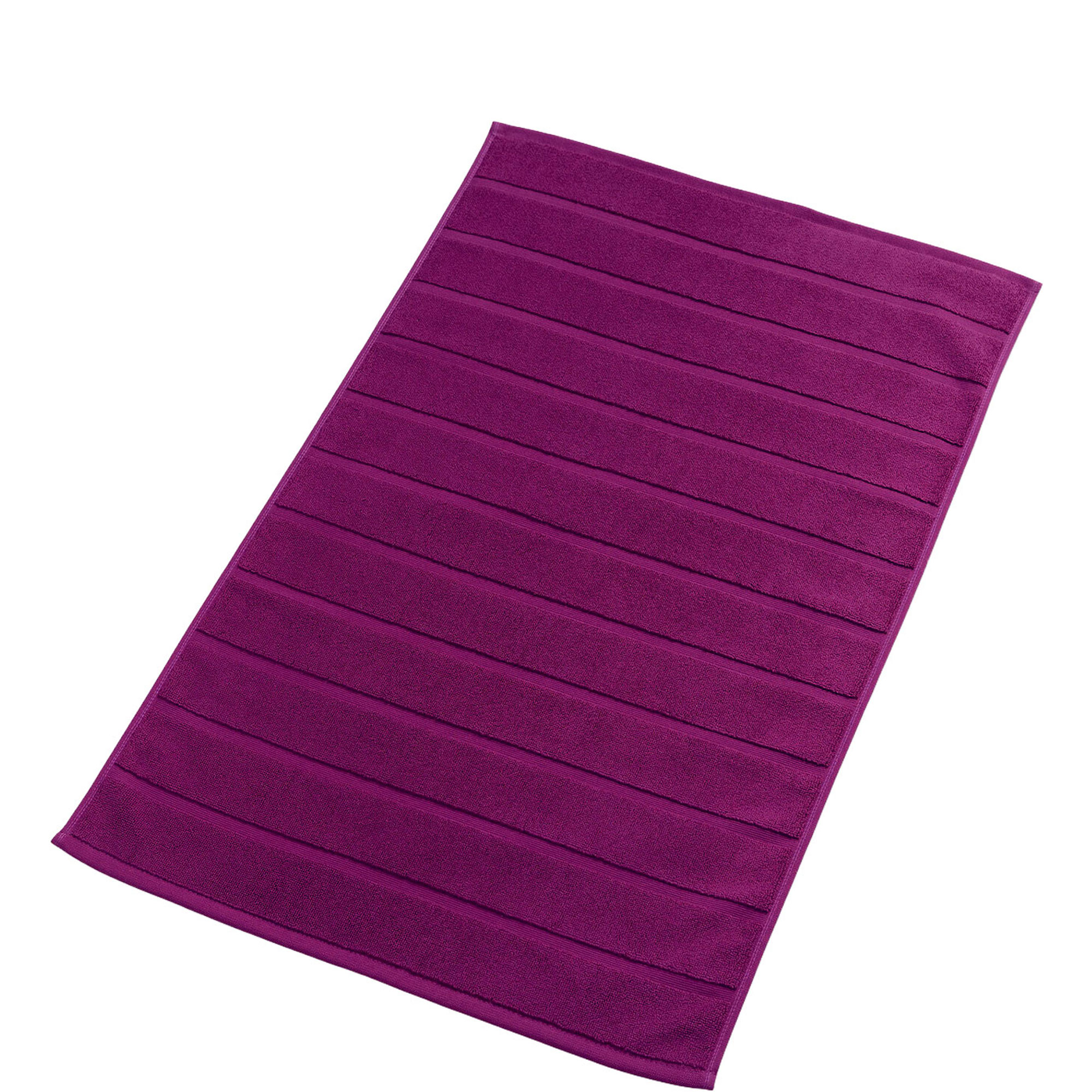 Signum Bath Mat Plum