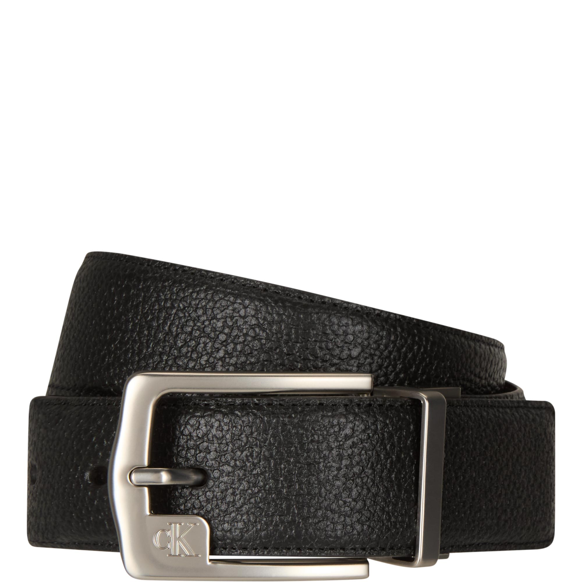 Monogram Grained Leather Belt
