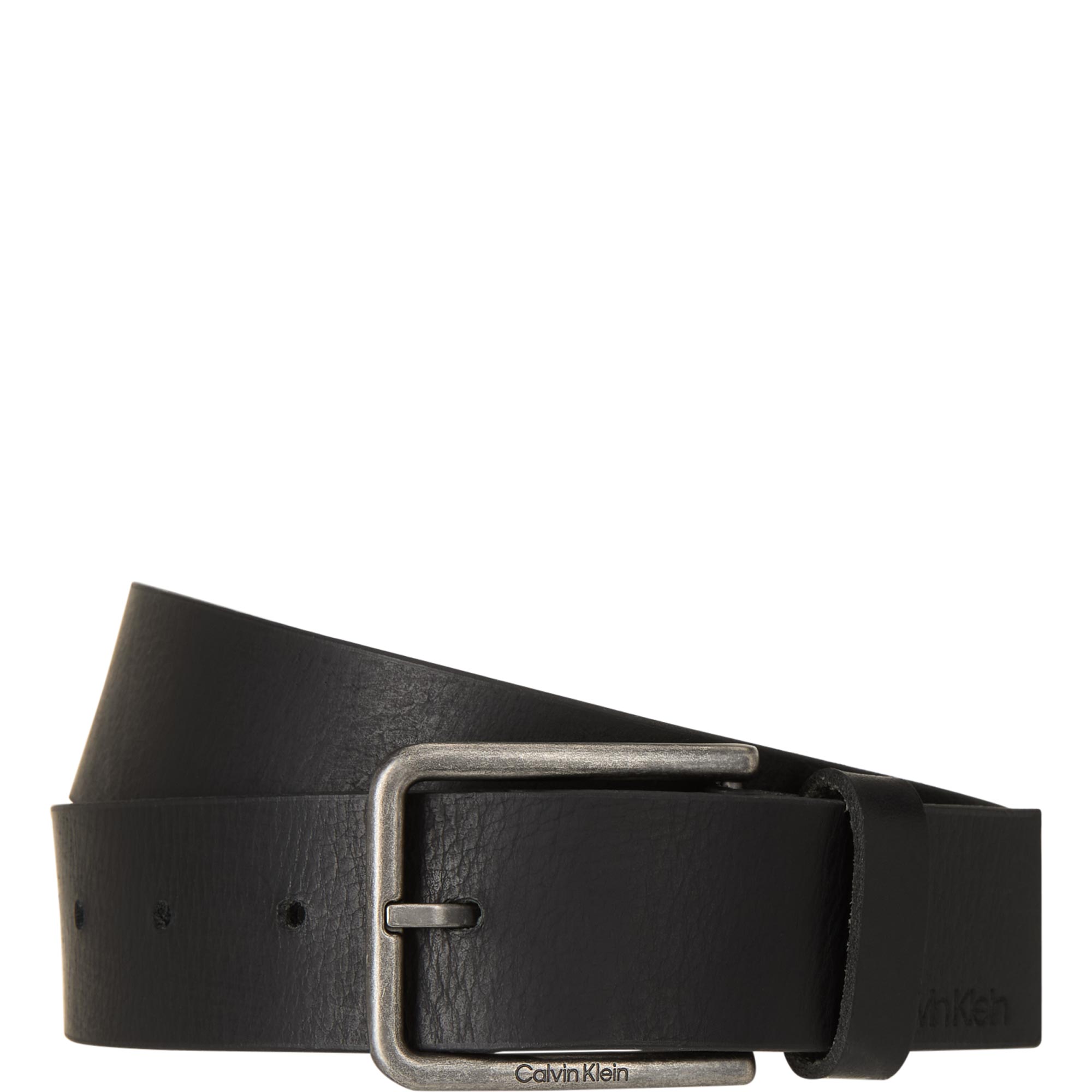 Warm Logo Leather Belt