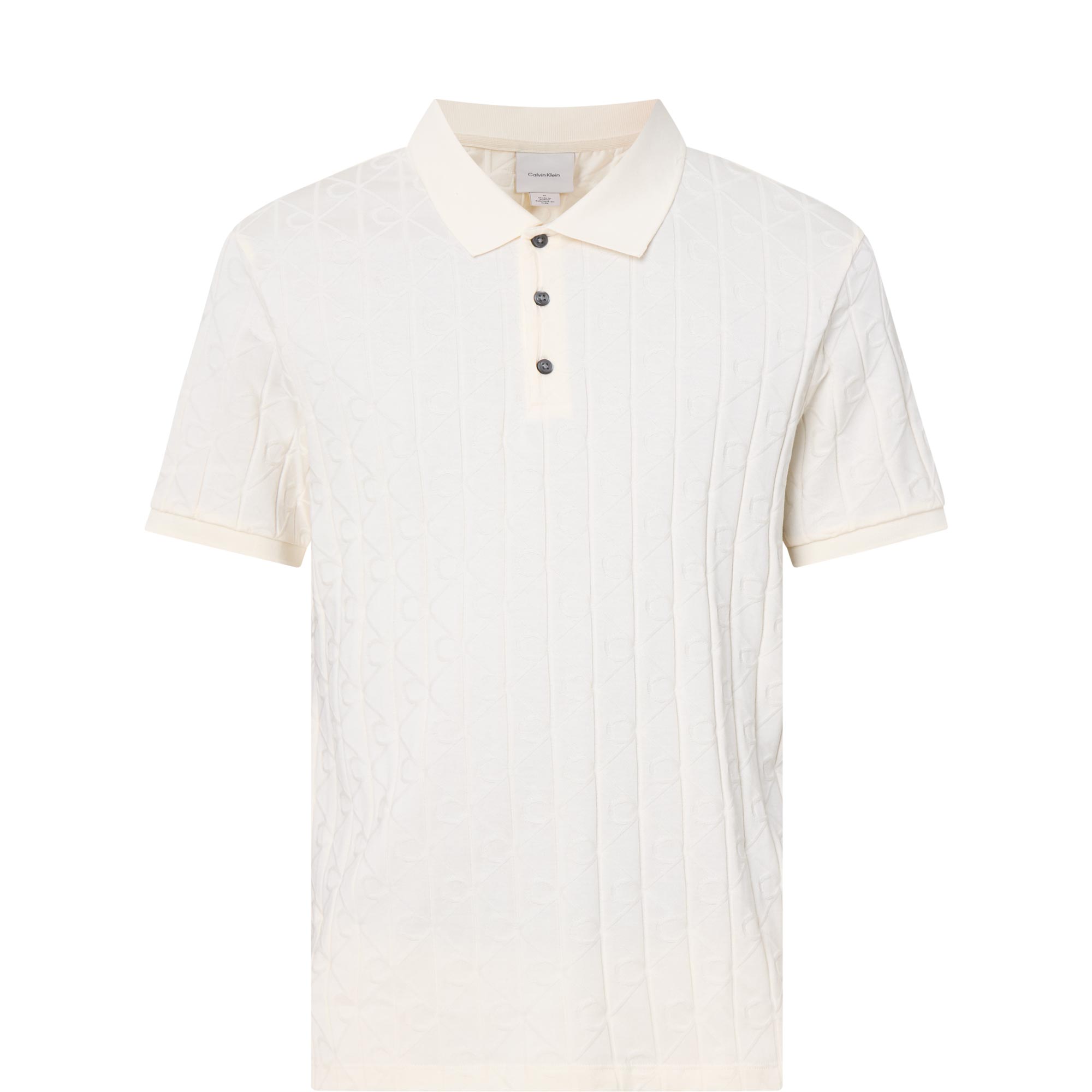 Jacquard Logo Polo Shirt