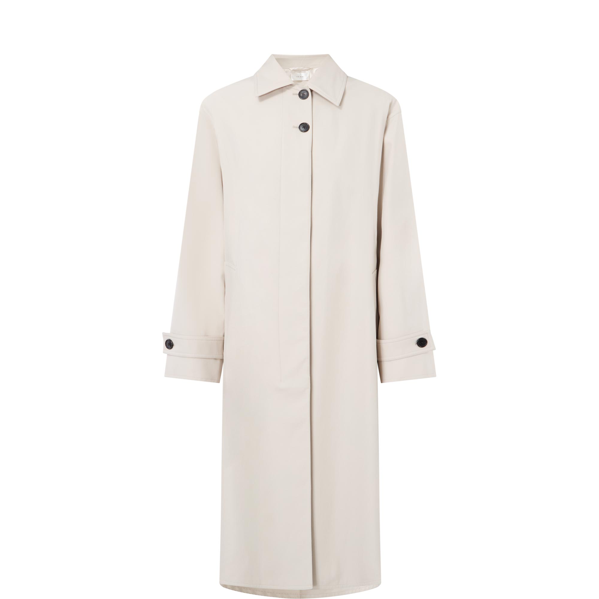 Lolana Single-Breasted Trench Coat