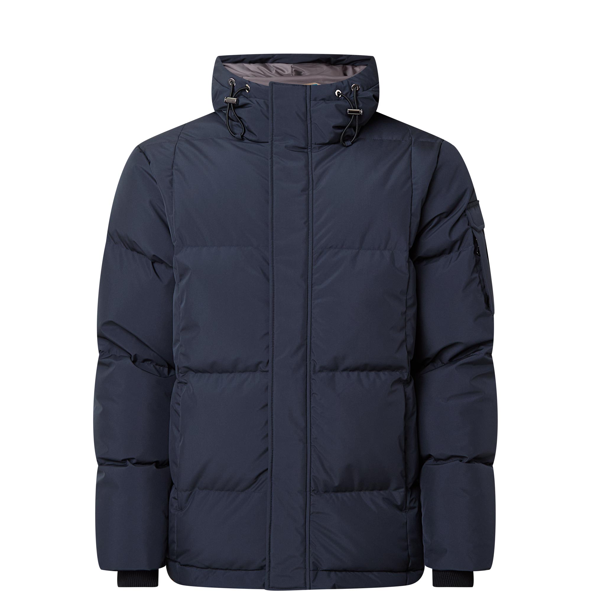 Alpha Logo Patch Down Jacket