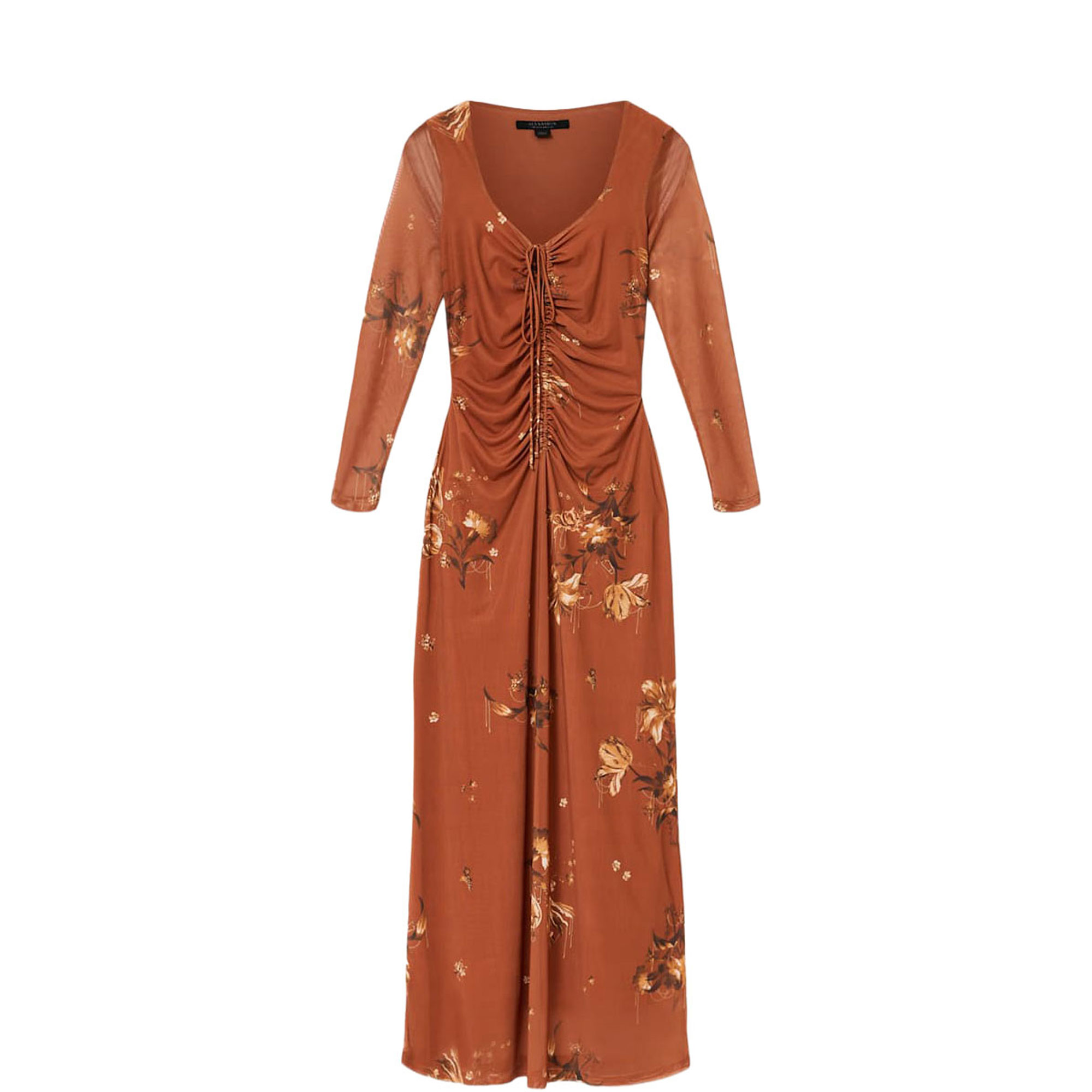 Gabby Gathered Floral Dress