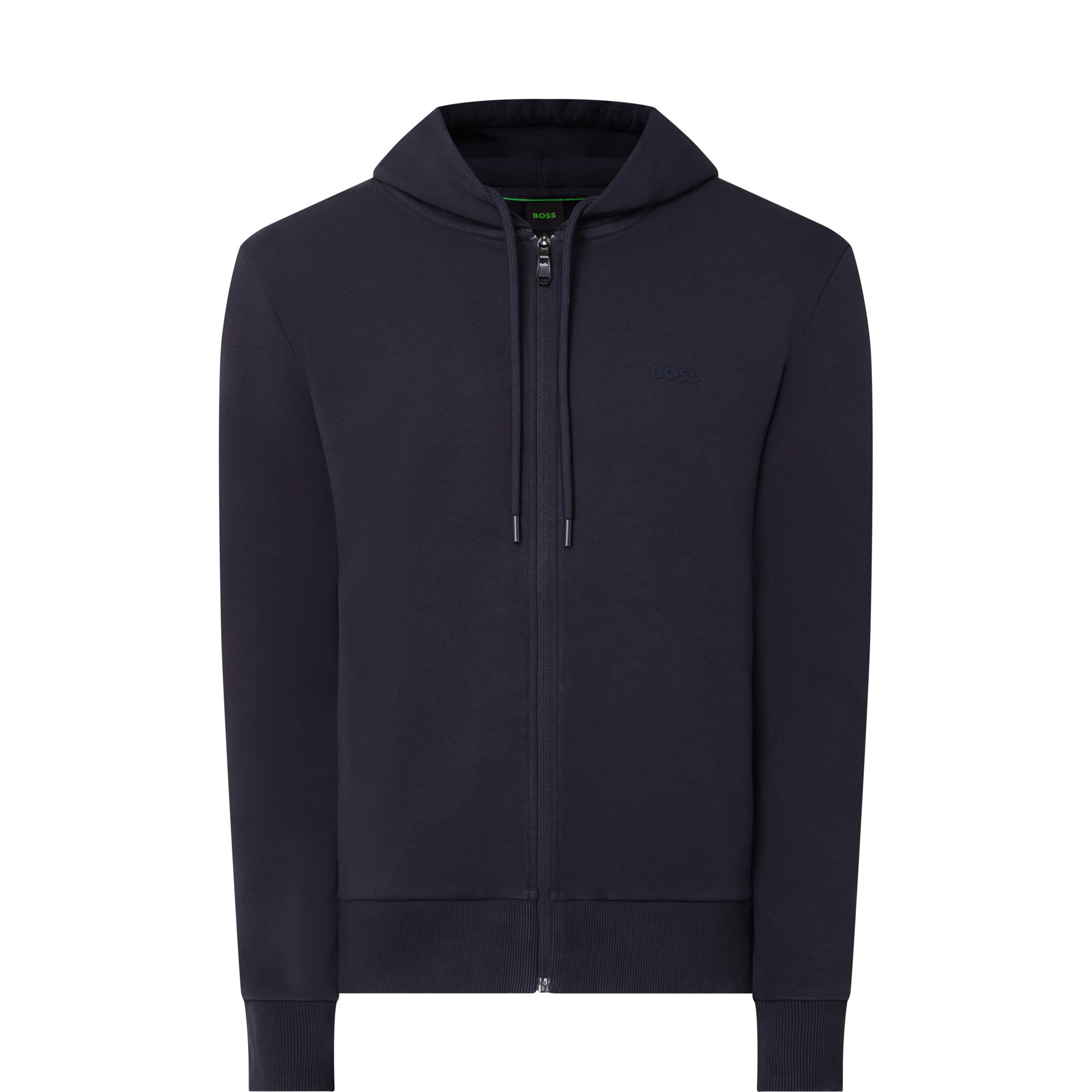 Saggy Logo Zip Hoodie