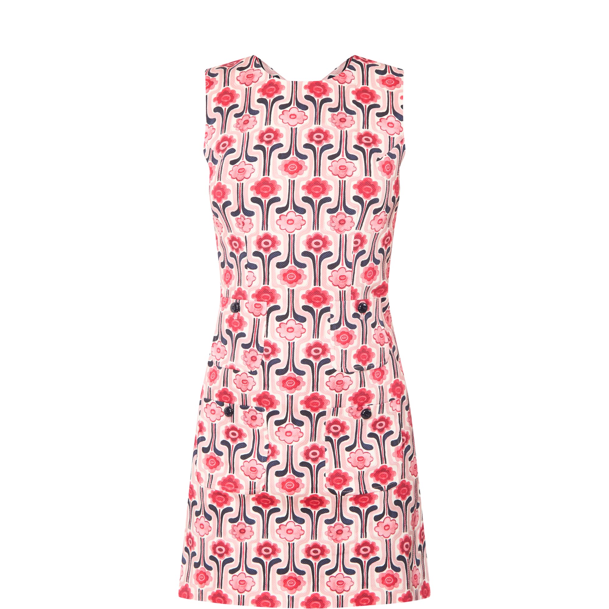 Russell Floral Mini Shift Dress
