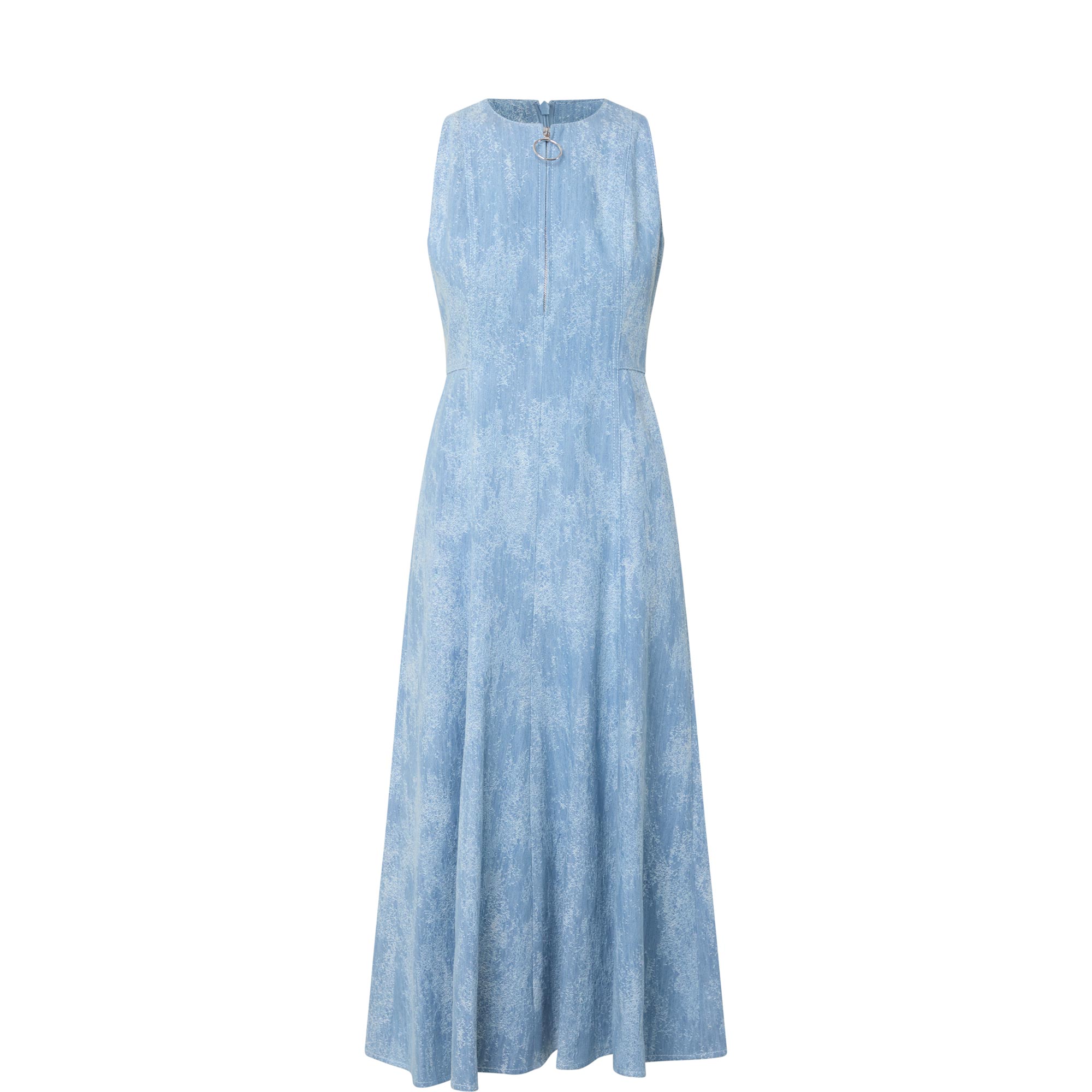 Jacquard Denim Dress