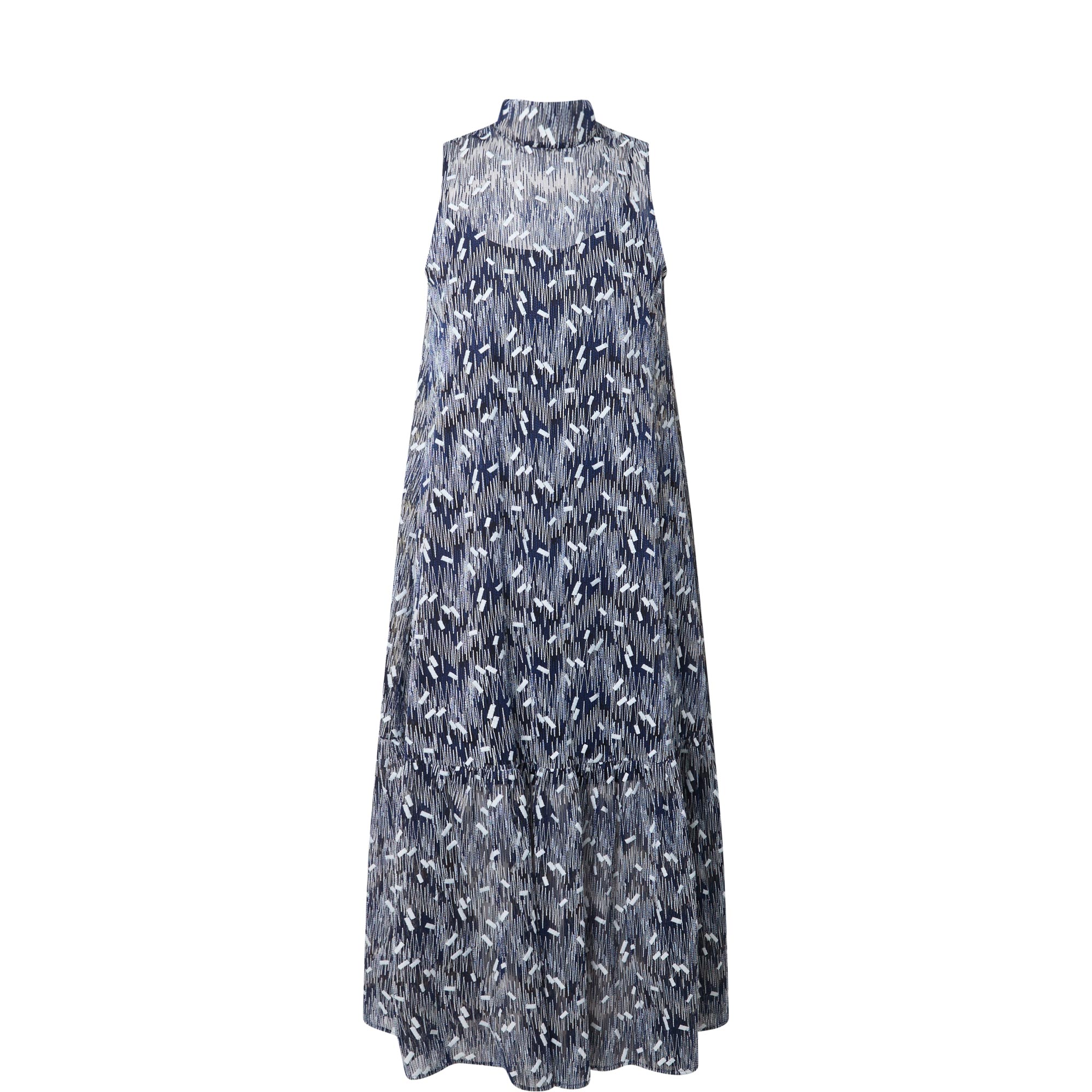 Tulle Embroidered Dress