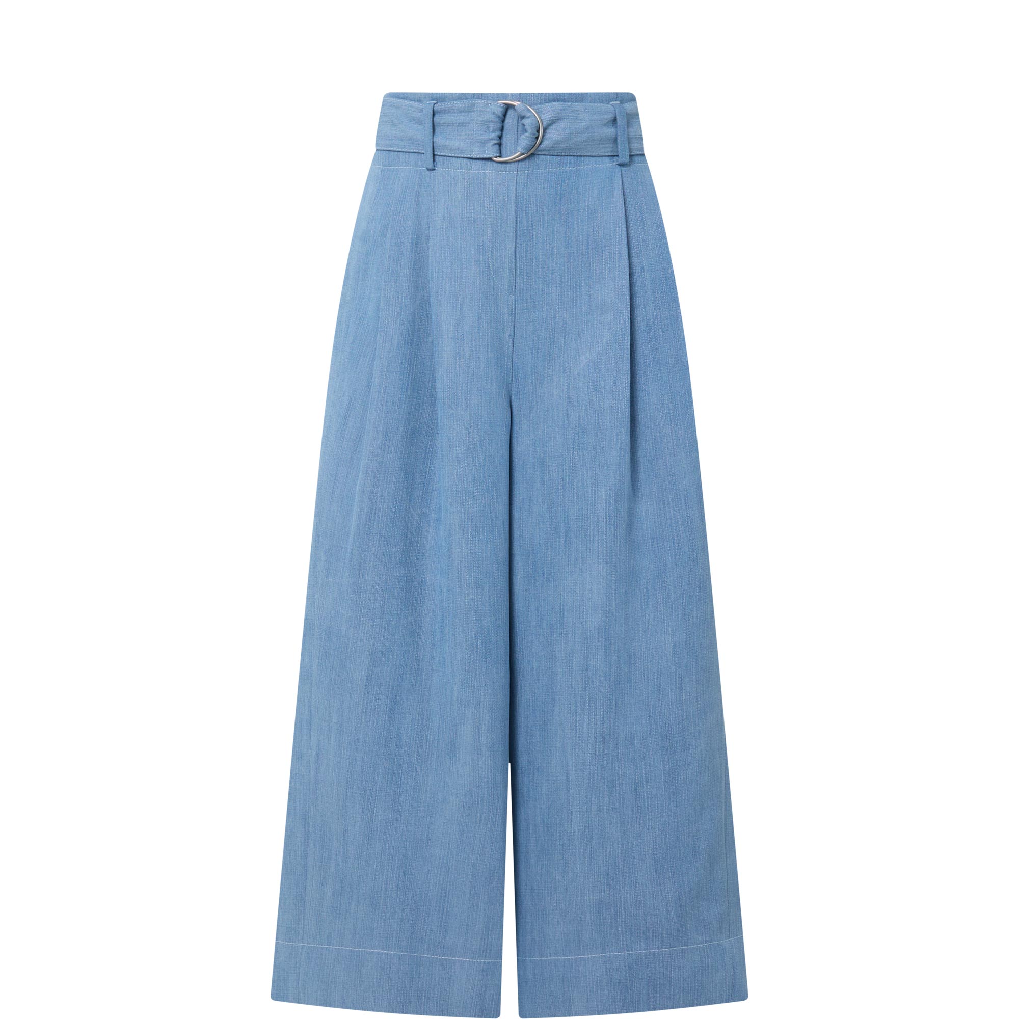 Belted Wide Leg Culottes