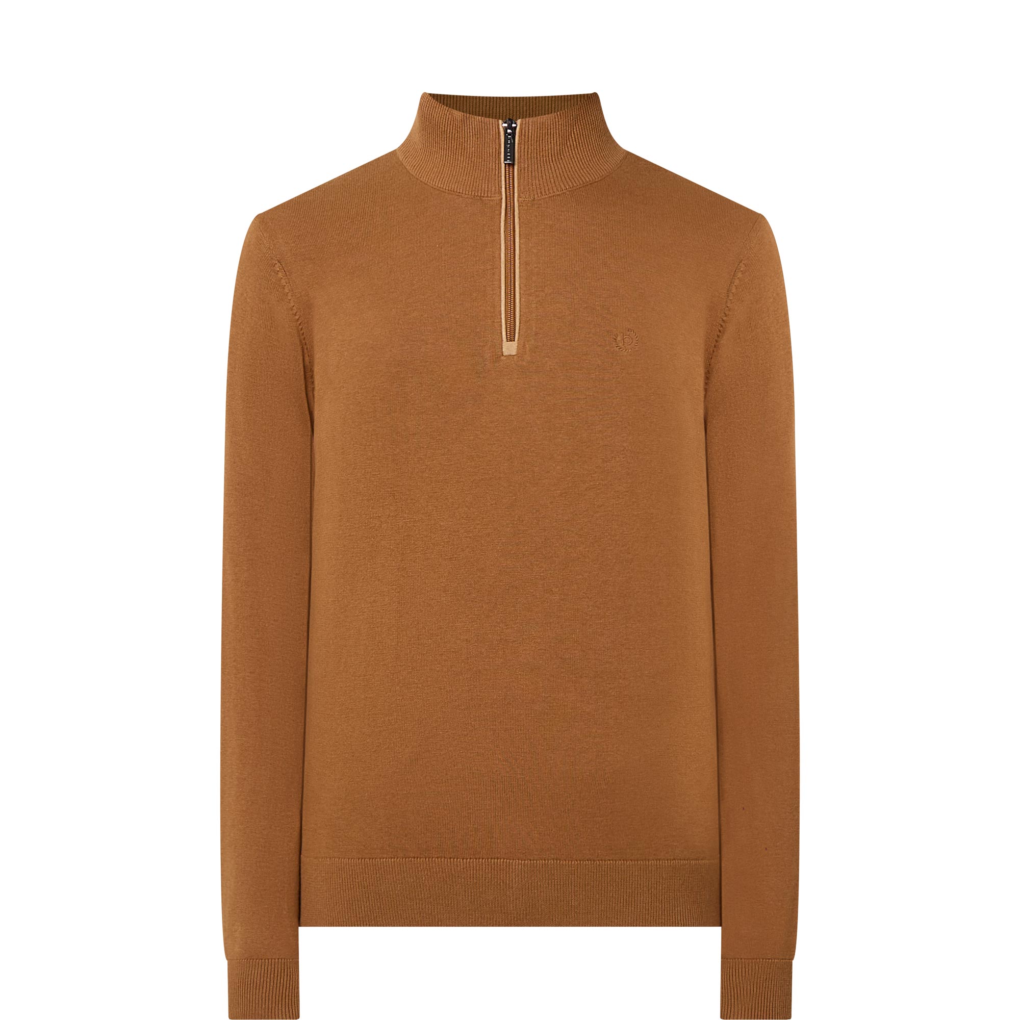 Troyer Logo Half-Zip Sweater