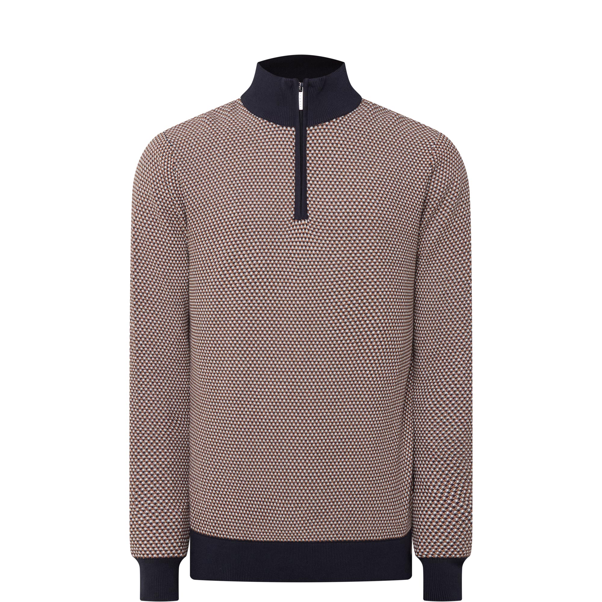 Troyer Weave Half-Zip Sweater