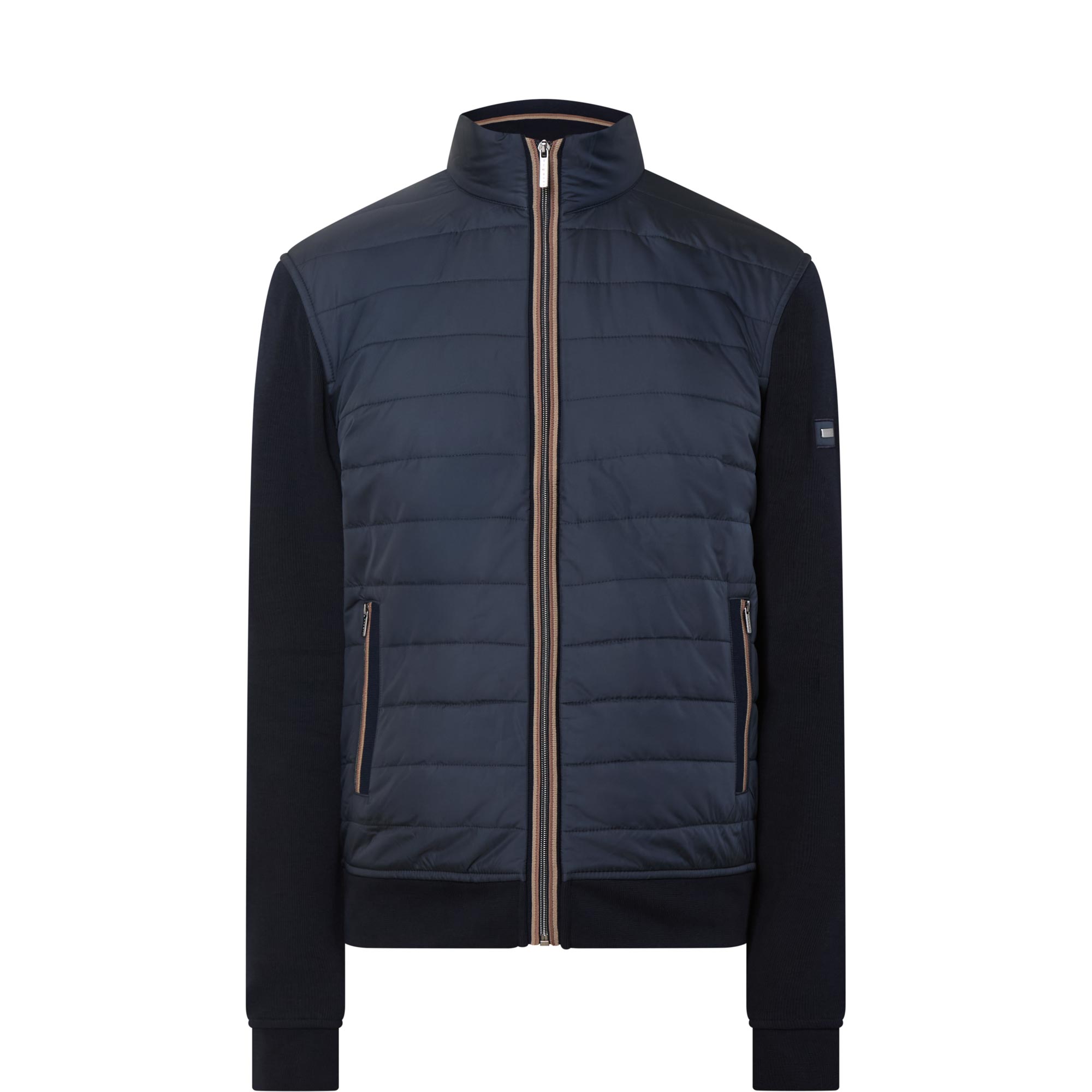 Hybrid Zip Knitted Sweater