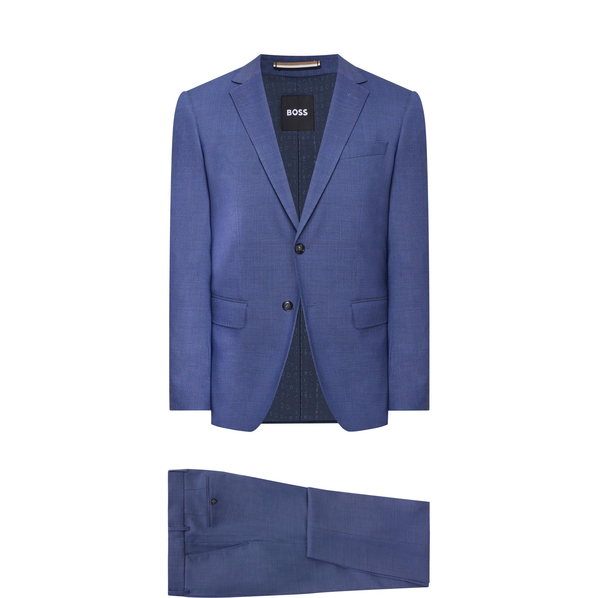 Slim Single-Breasted Two-Piece Suit