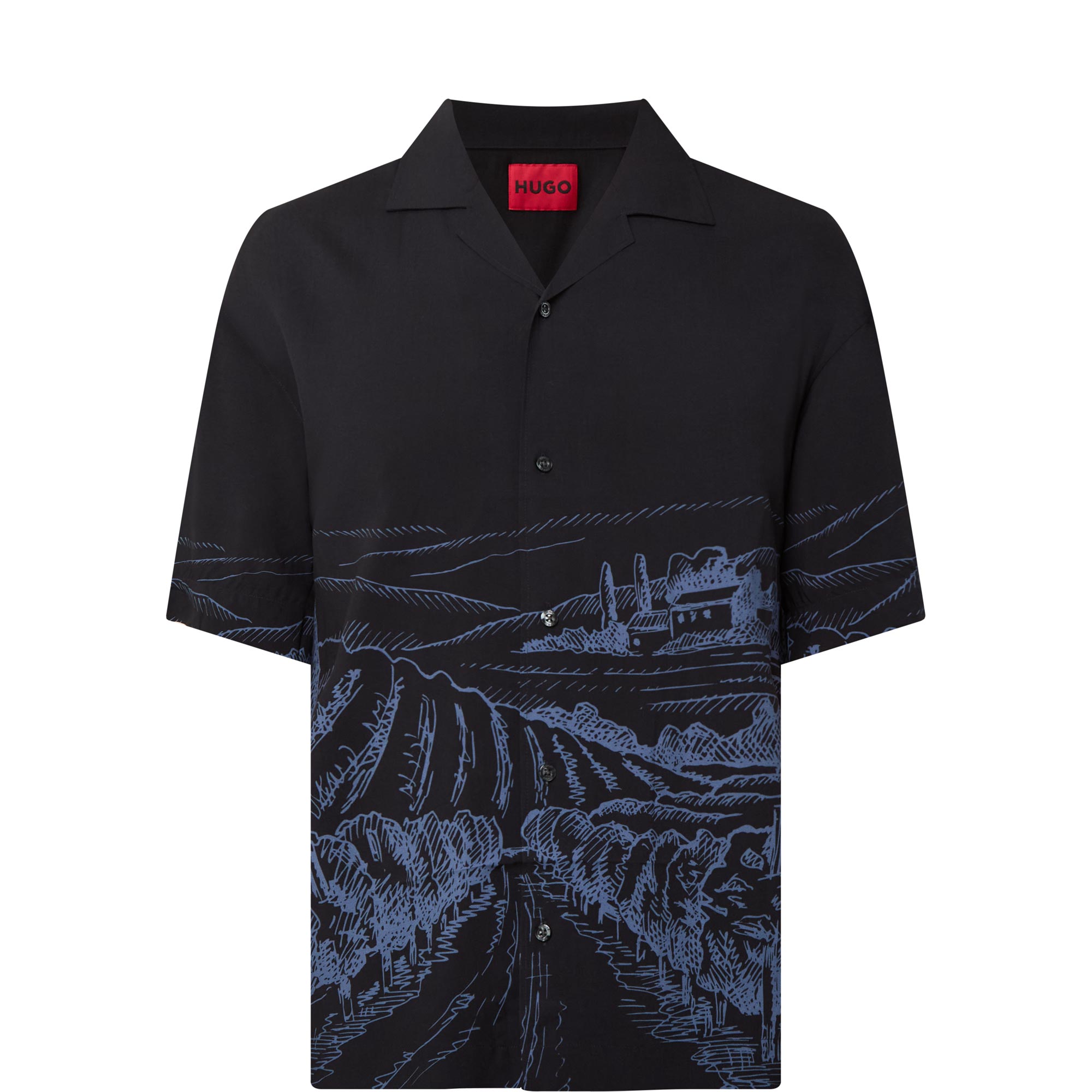 Espino Oversized Bowling Shirt