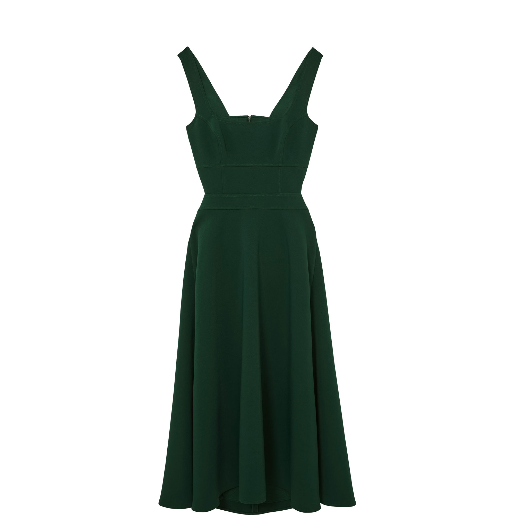 Dina Cut-Out Twill Dress