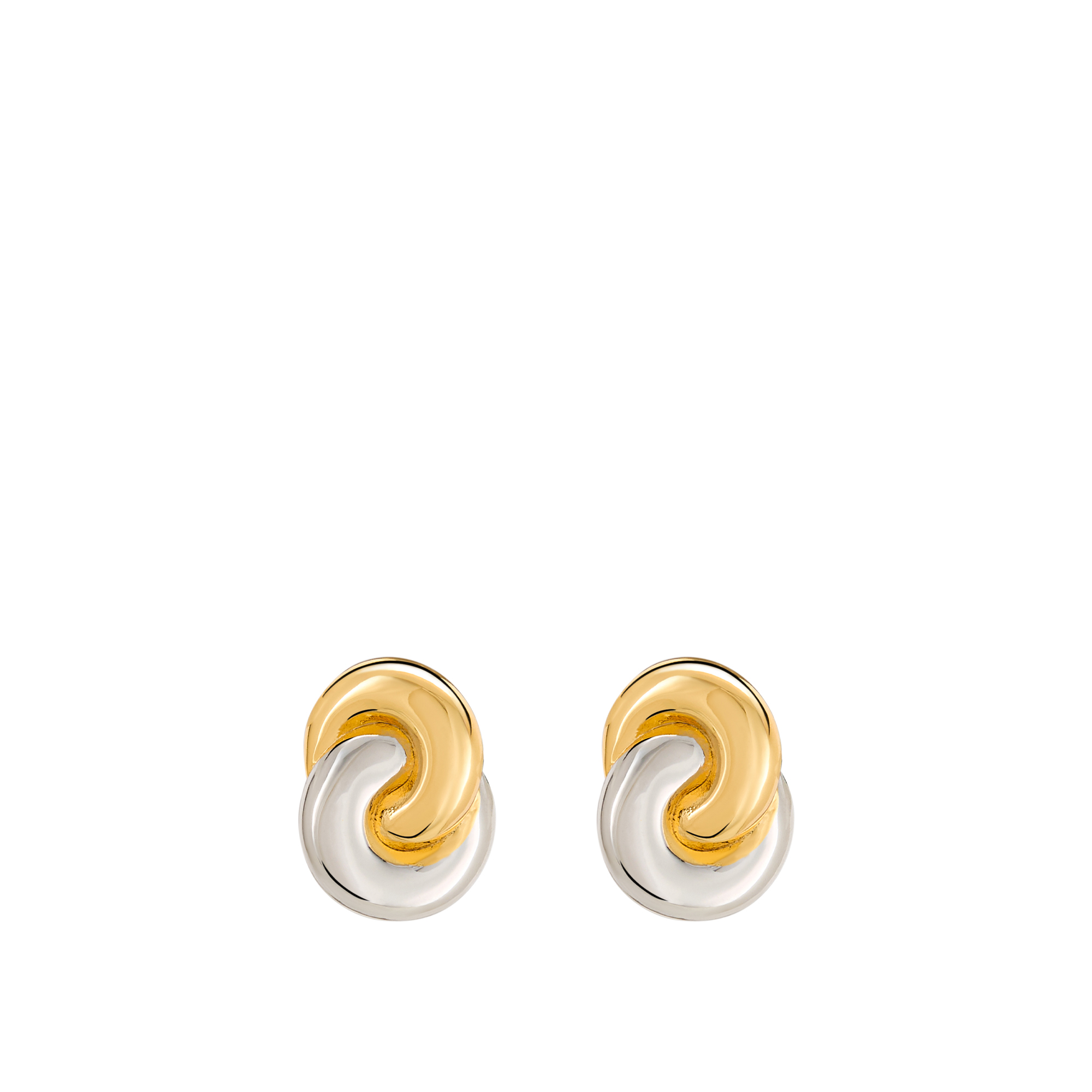 Interlock Stud Earrings