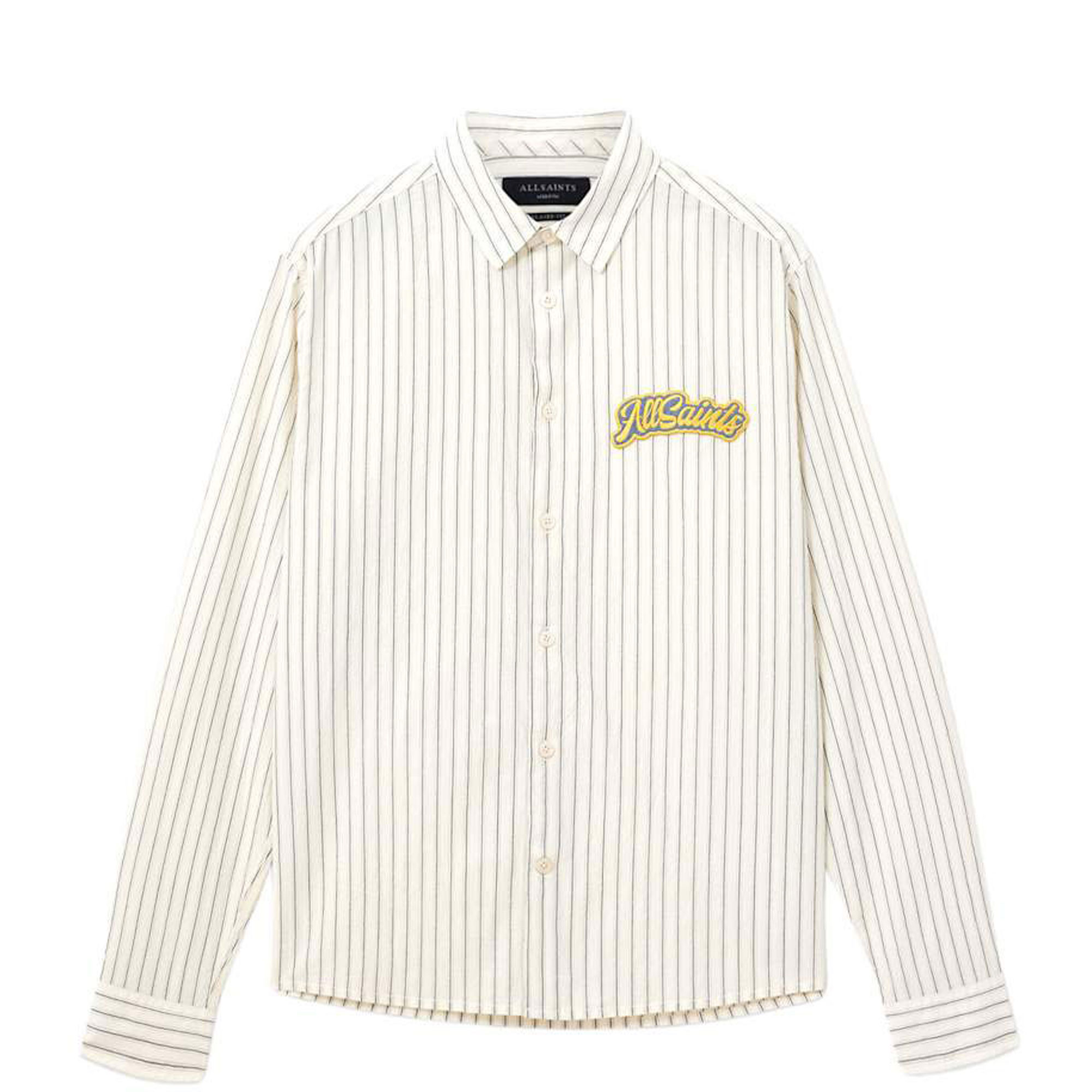 Samuel Stripe Logo Shirt