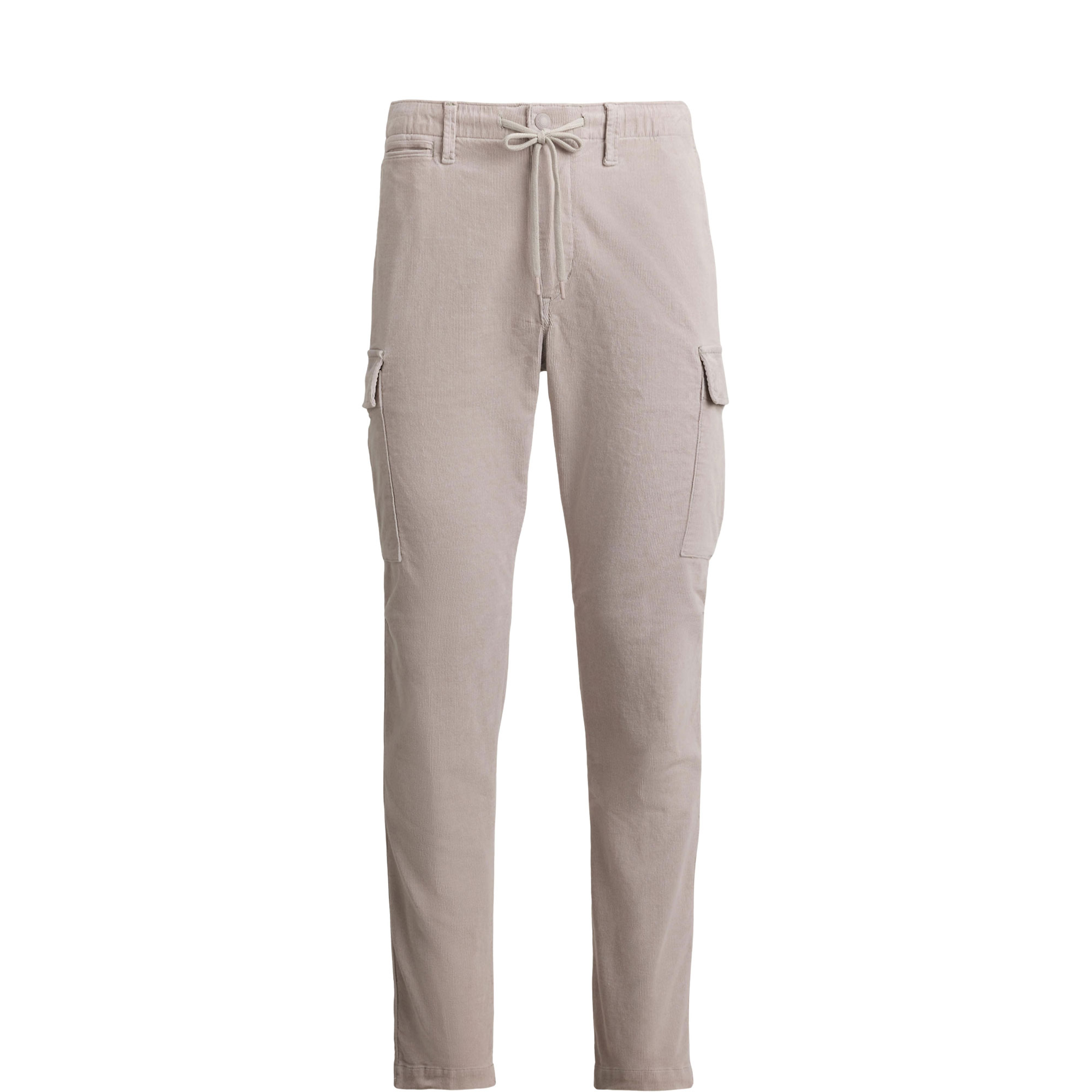Corduroy Pony Logo Slim Fit Cargo Pants