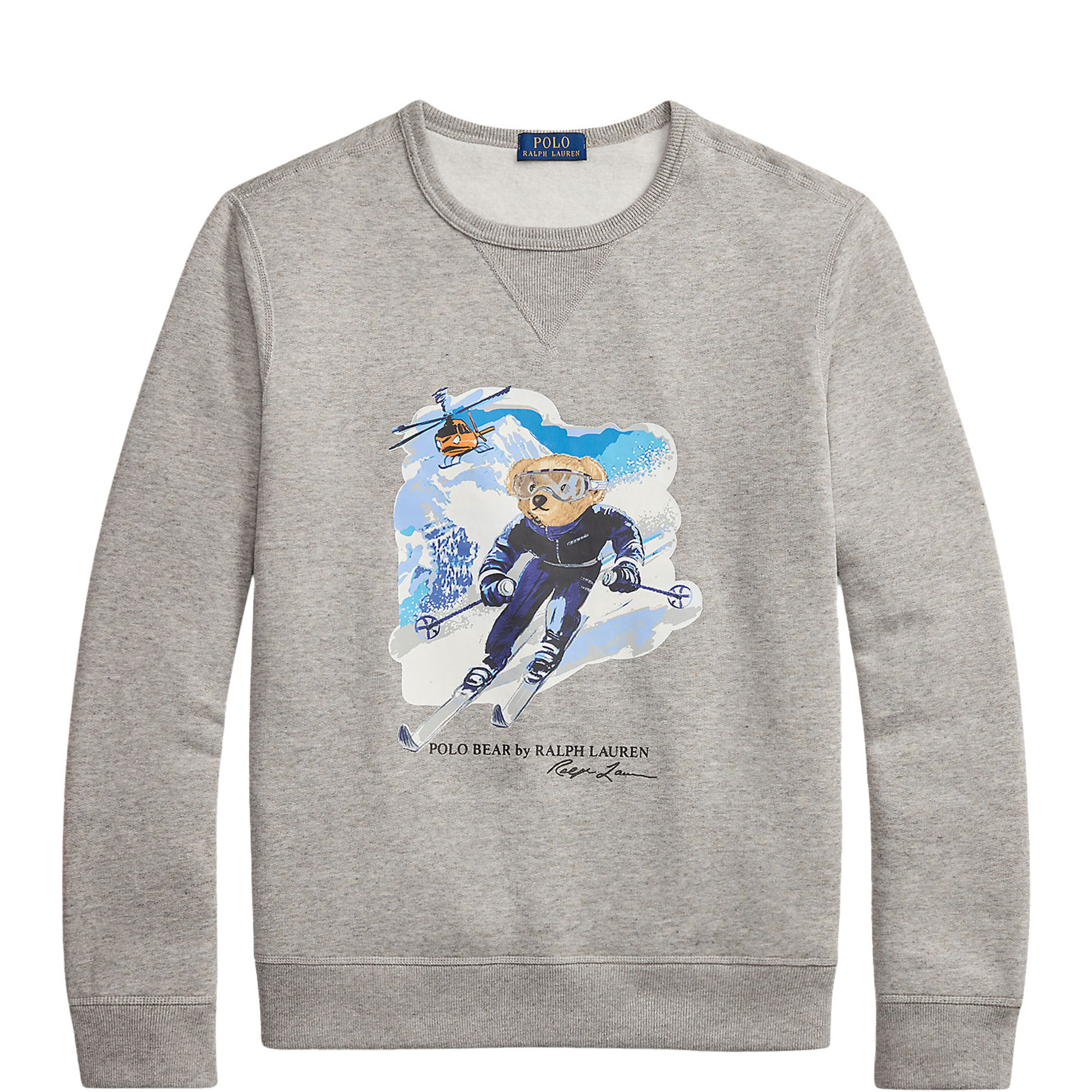 Ski Bear Logo Fleece Sweatshirt