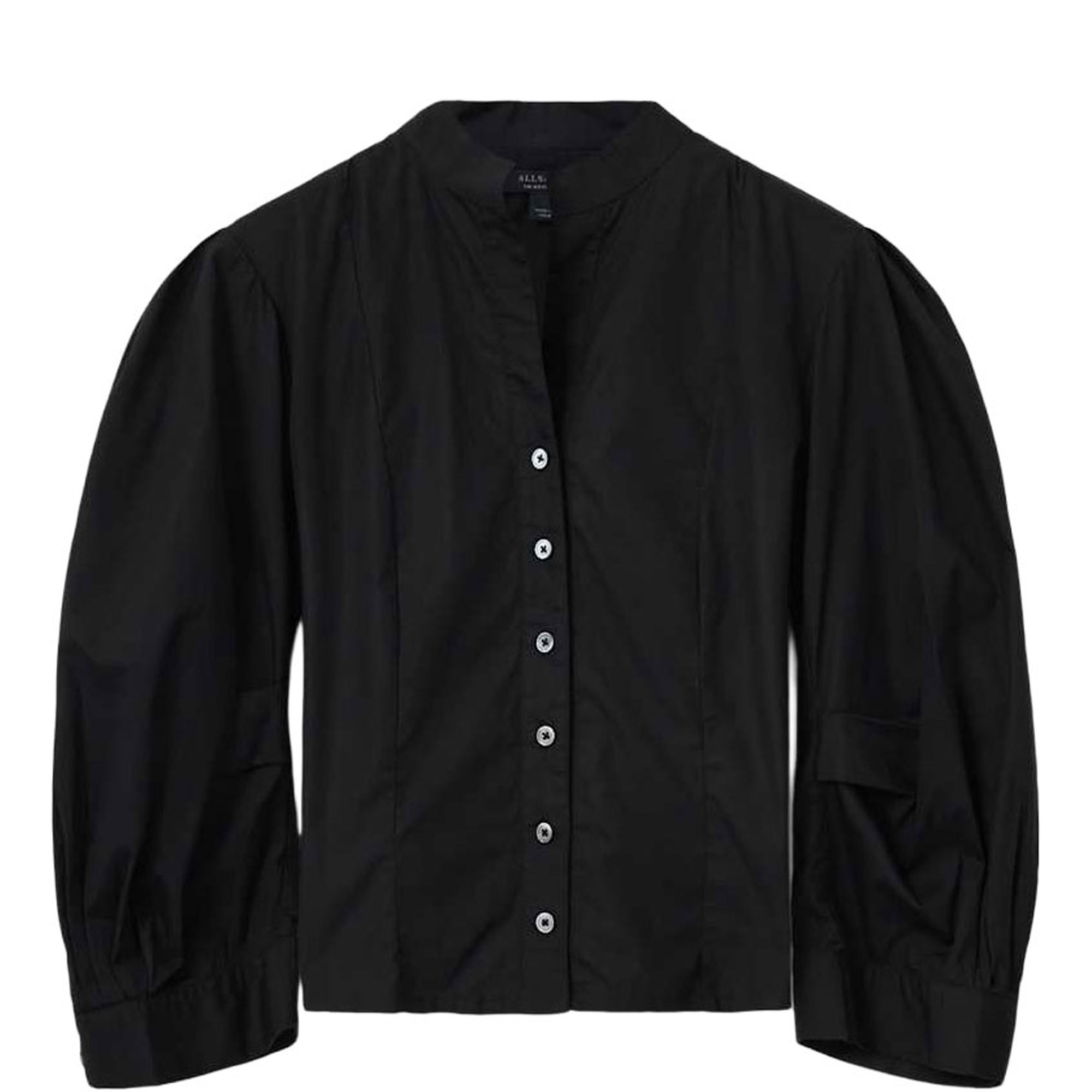 Maud Cropped Lace Up Blouse