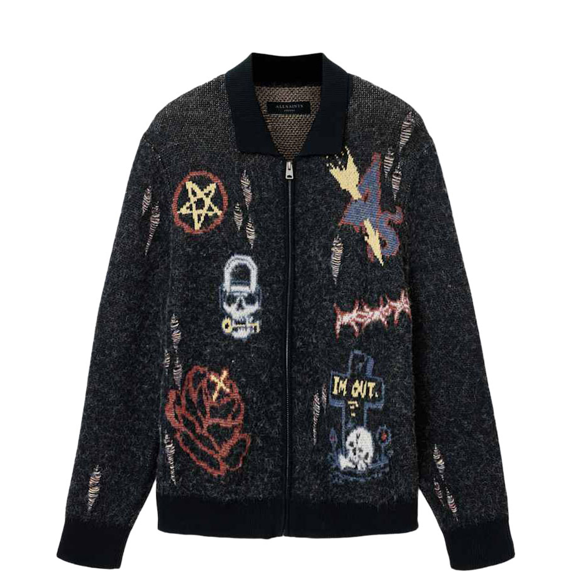 Meller Graphic Cardigan