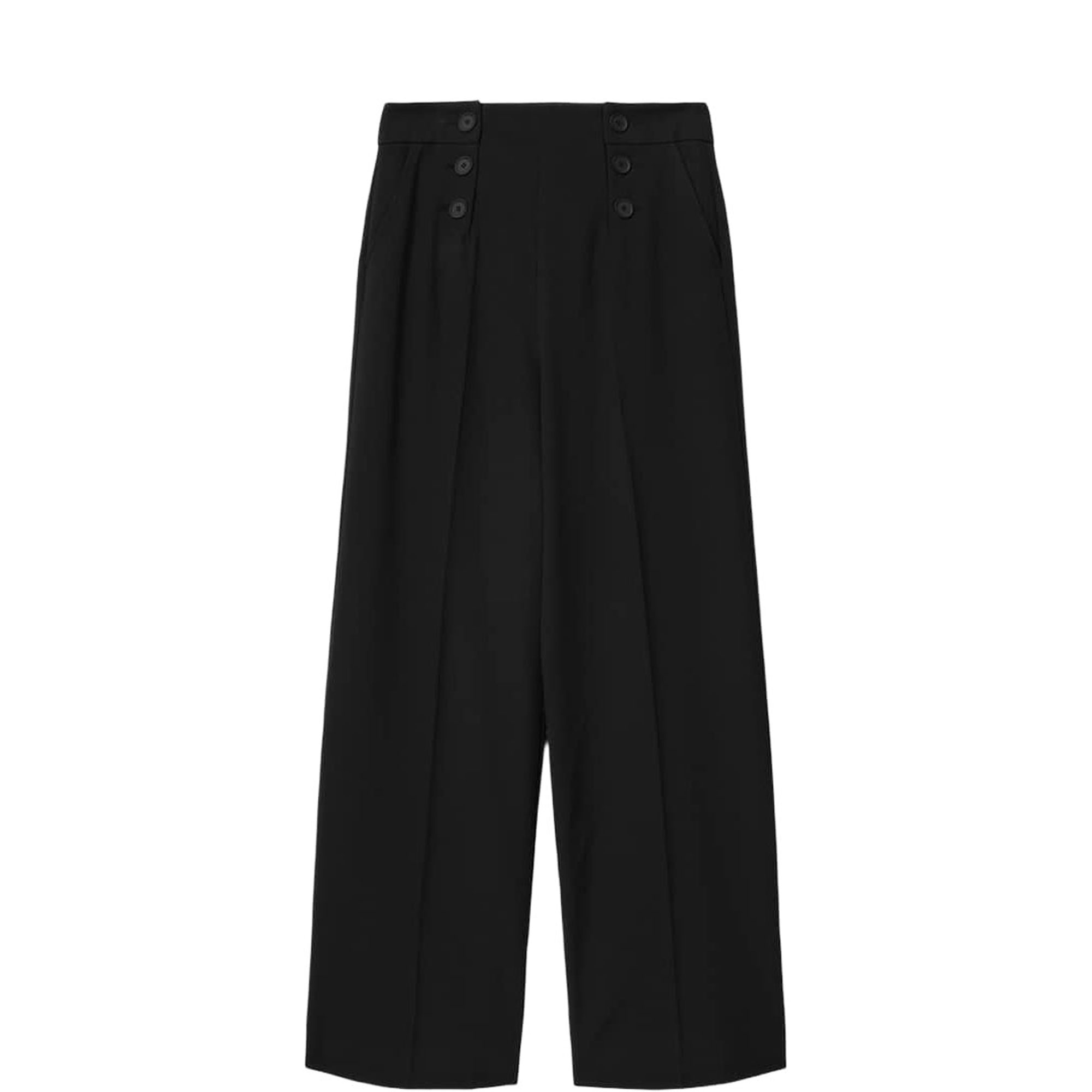 Raina Pleat Wide Leg Trousers