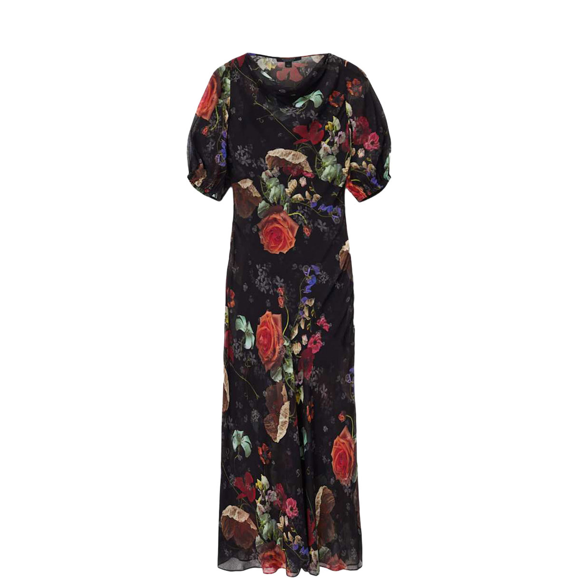 Tiwa Floral Fitted Dress