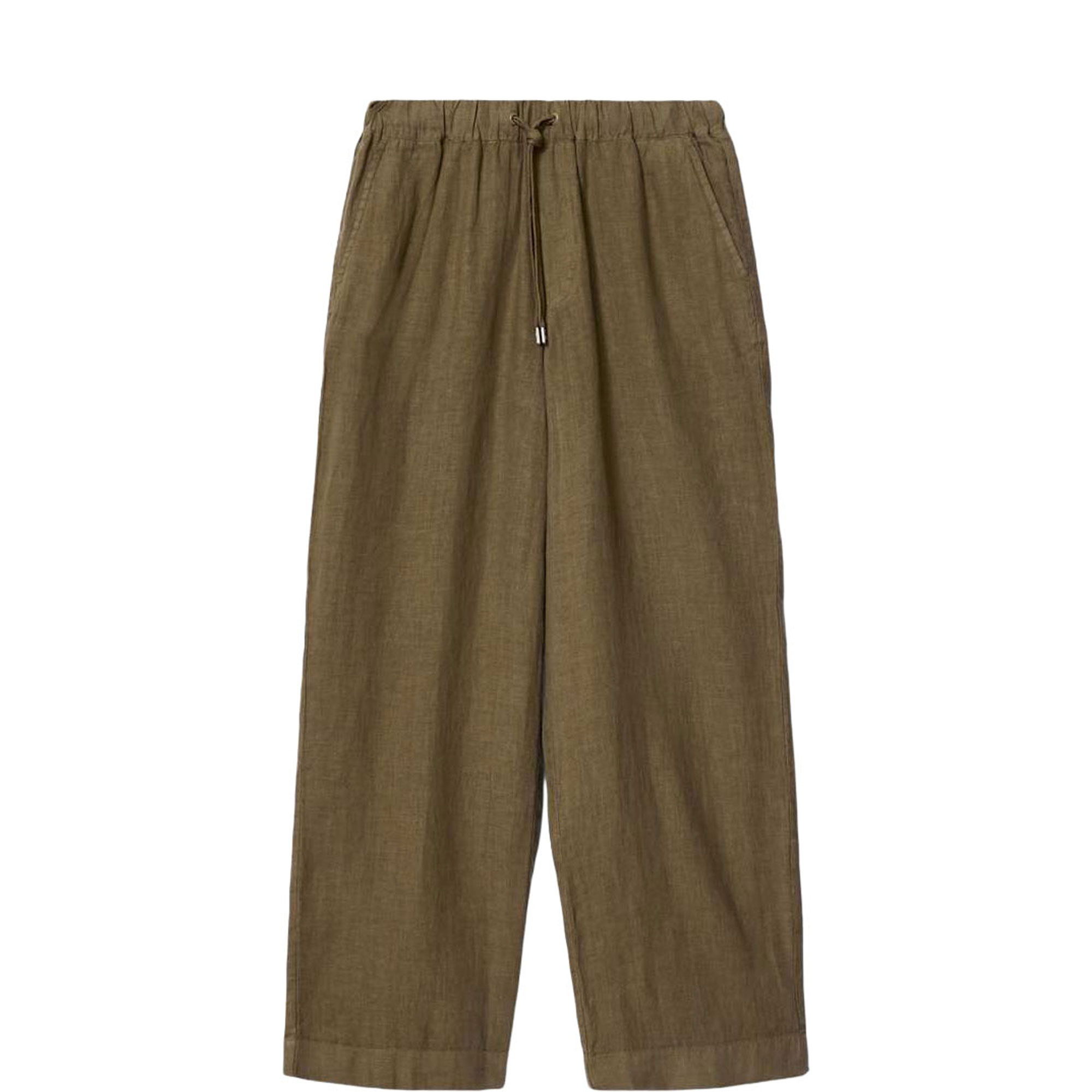 Sharp Drawstring Casual Trousers