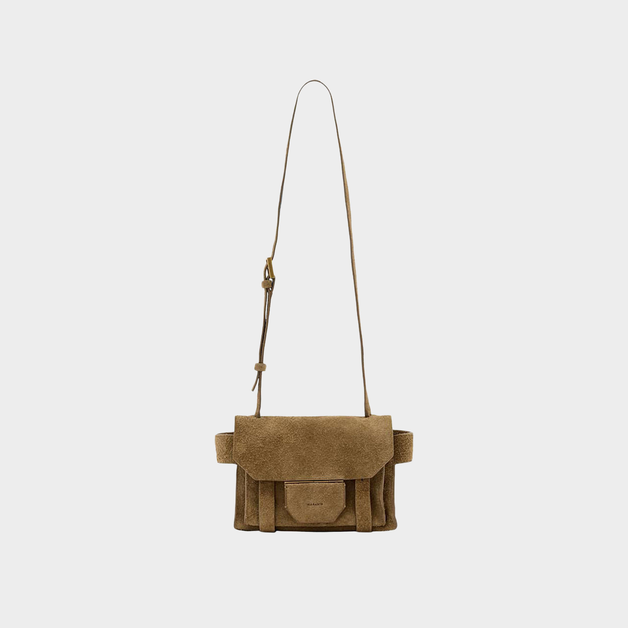Ursa Mini Suede Crossbody Bag