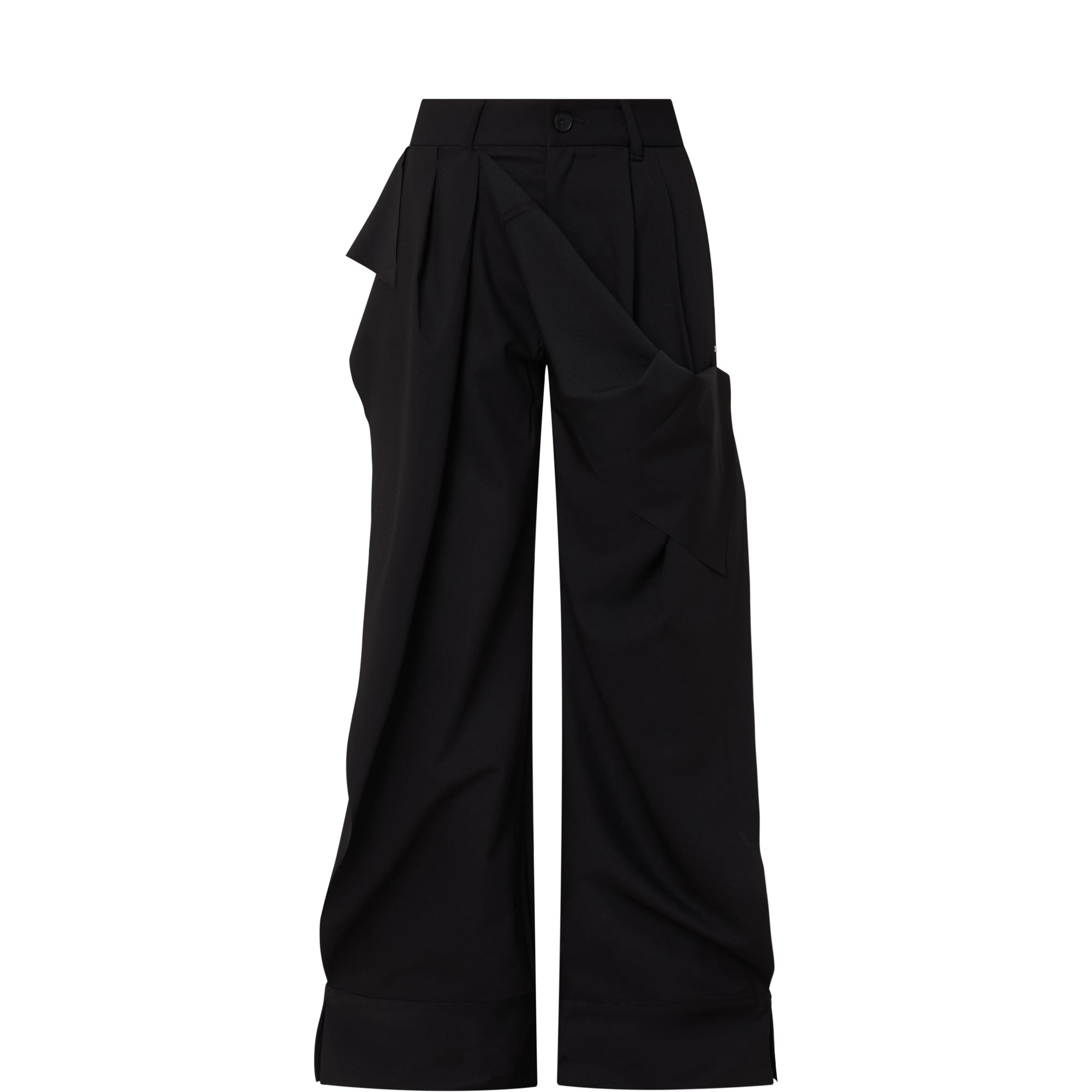 Haversham Draped Wide Leg Trousers