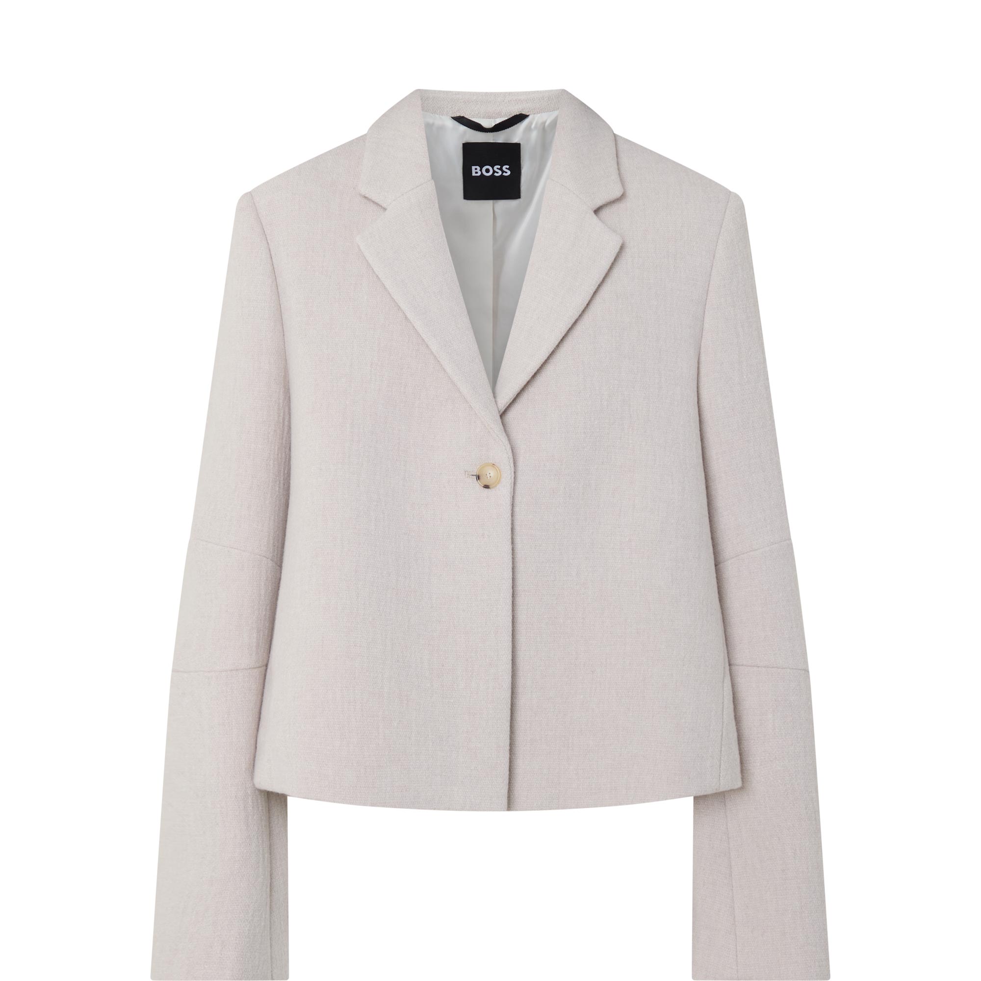 Japia Single Breasted Cropped Jacket