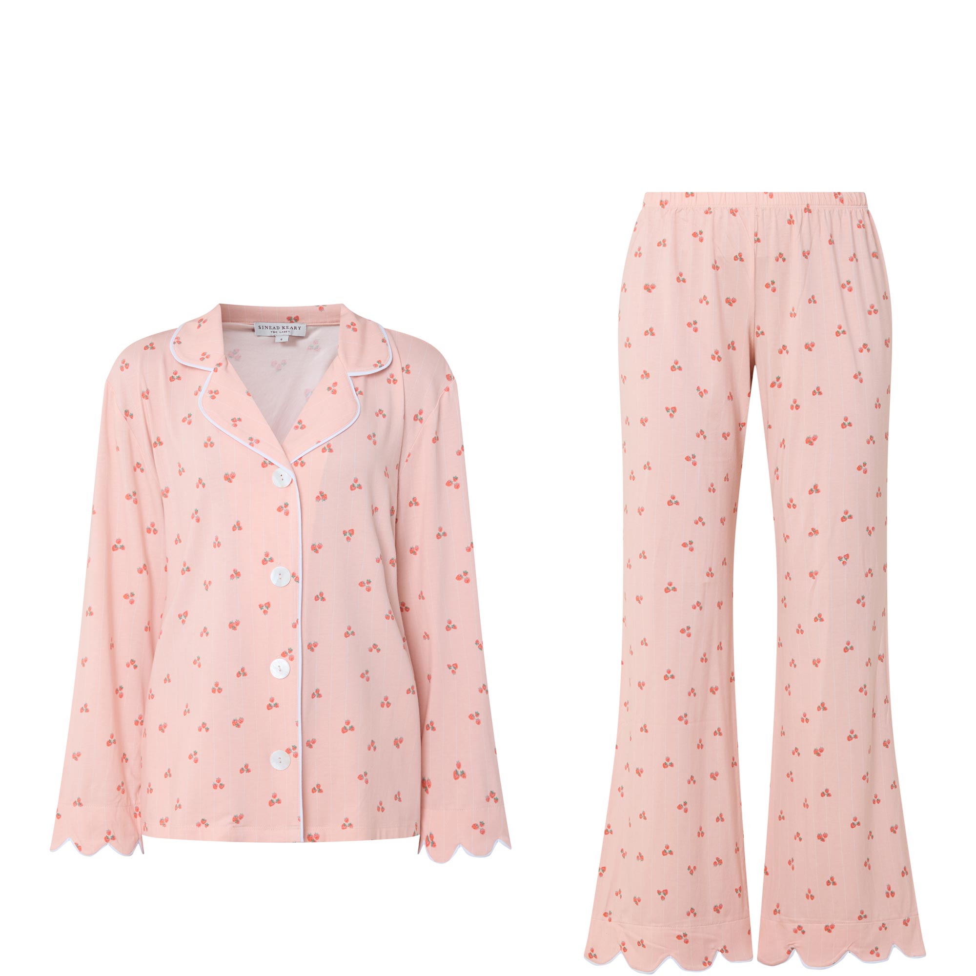 Dreamer Strawberry Print Pyjama Set