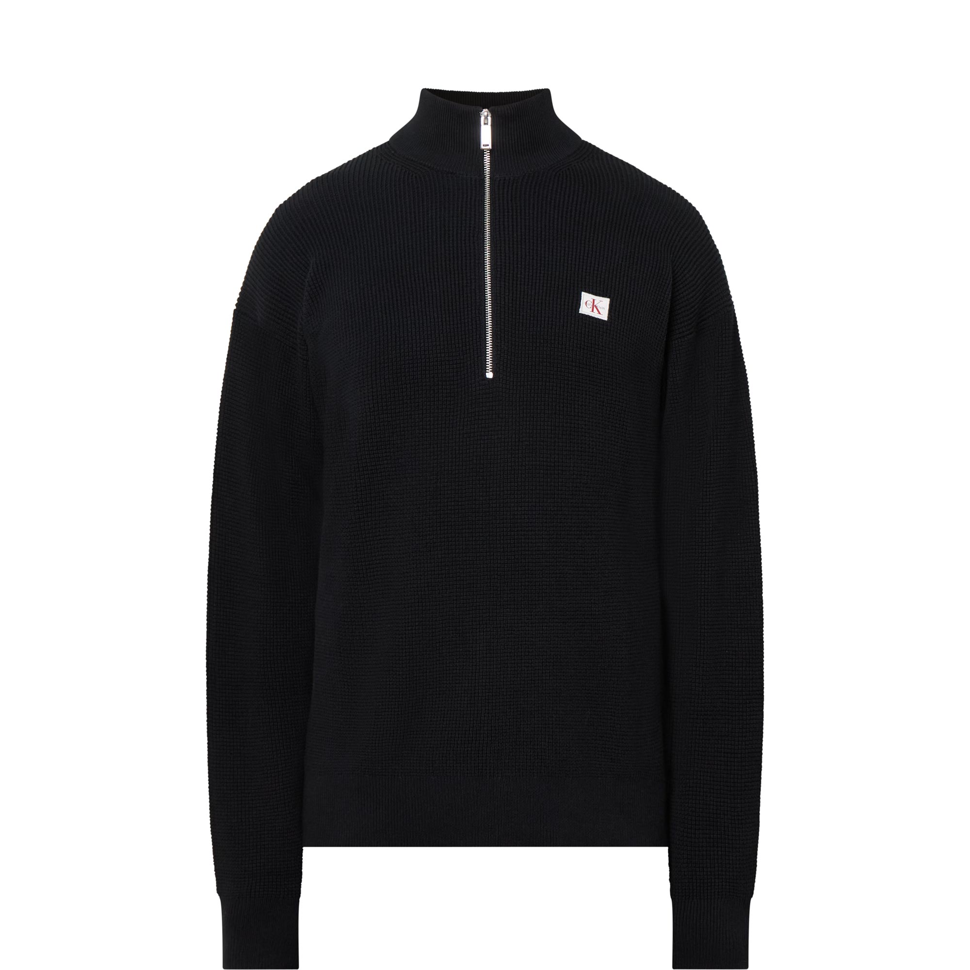 Logo Half-Zip Sweater