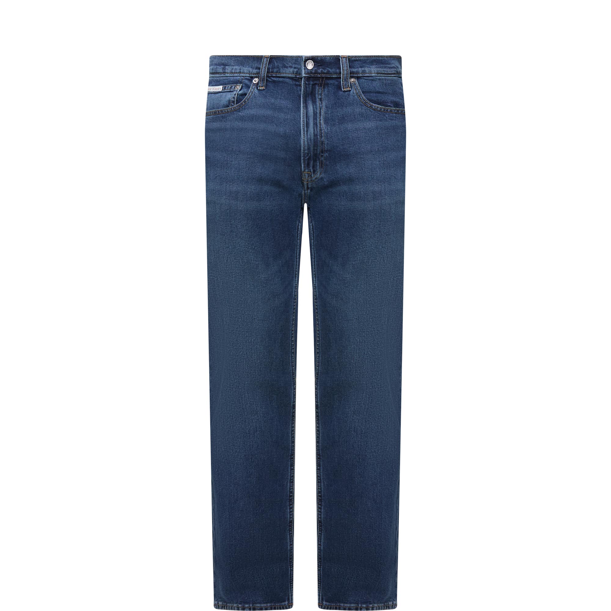 Standard Mid-Rise Straight Leg Jeans