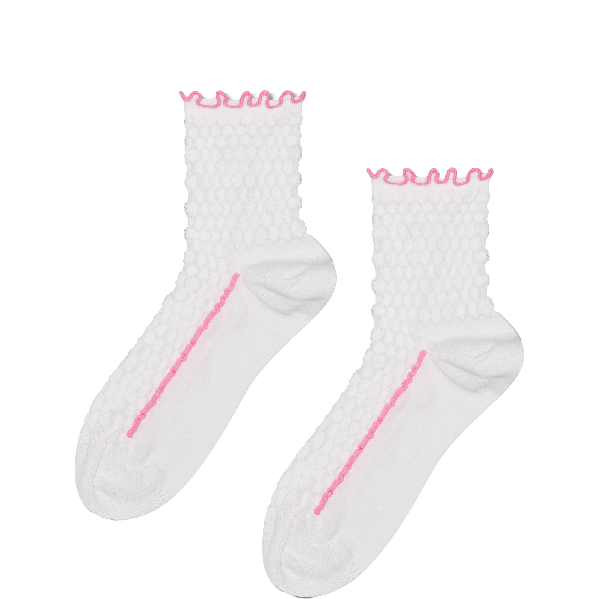 Structured Slinky Logo Crew Socks