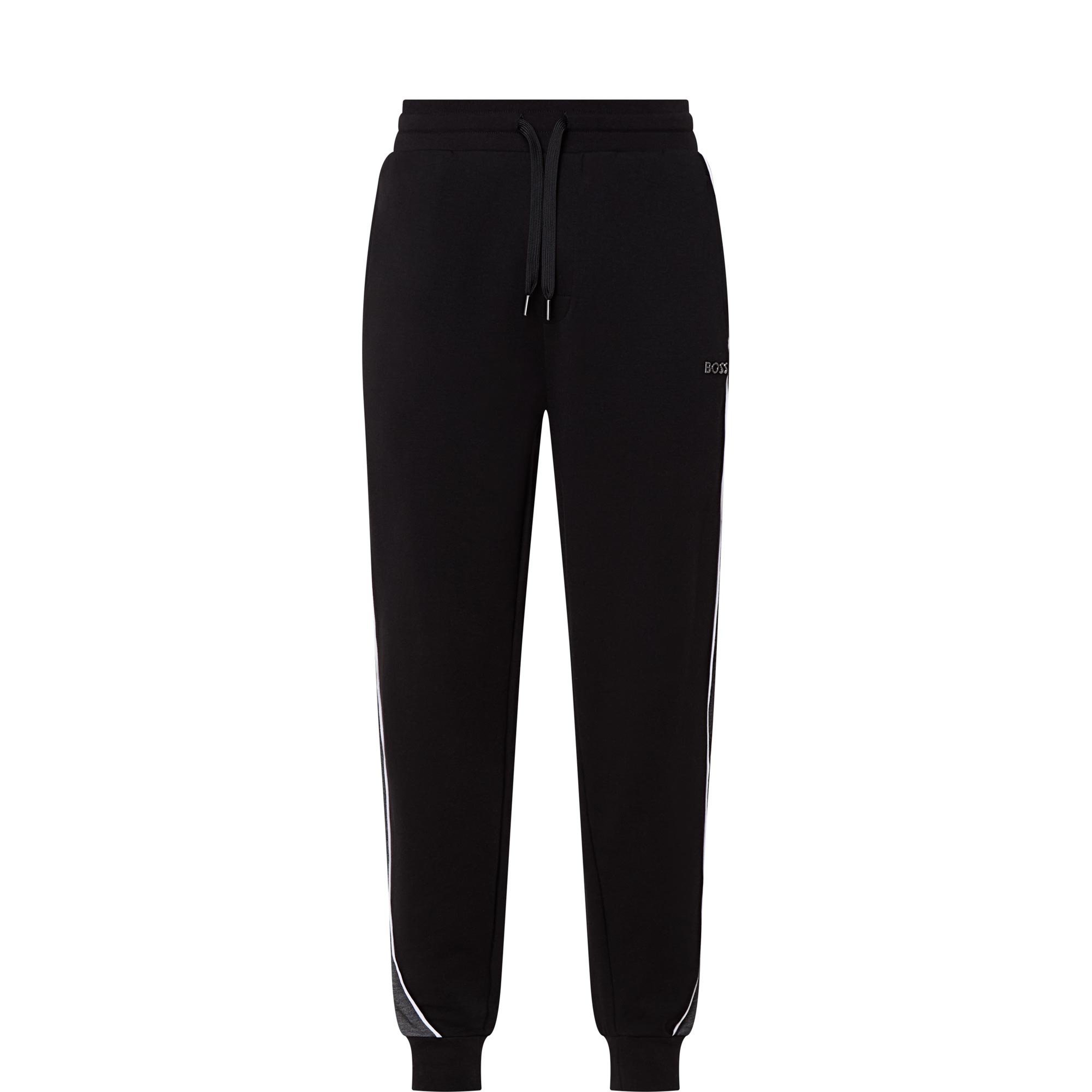 Logo Contrast Panel Drawstring Sweatpants