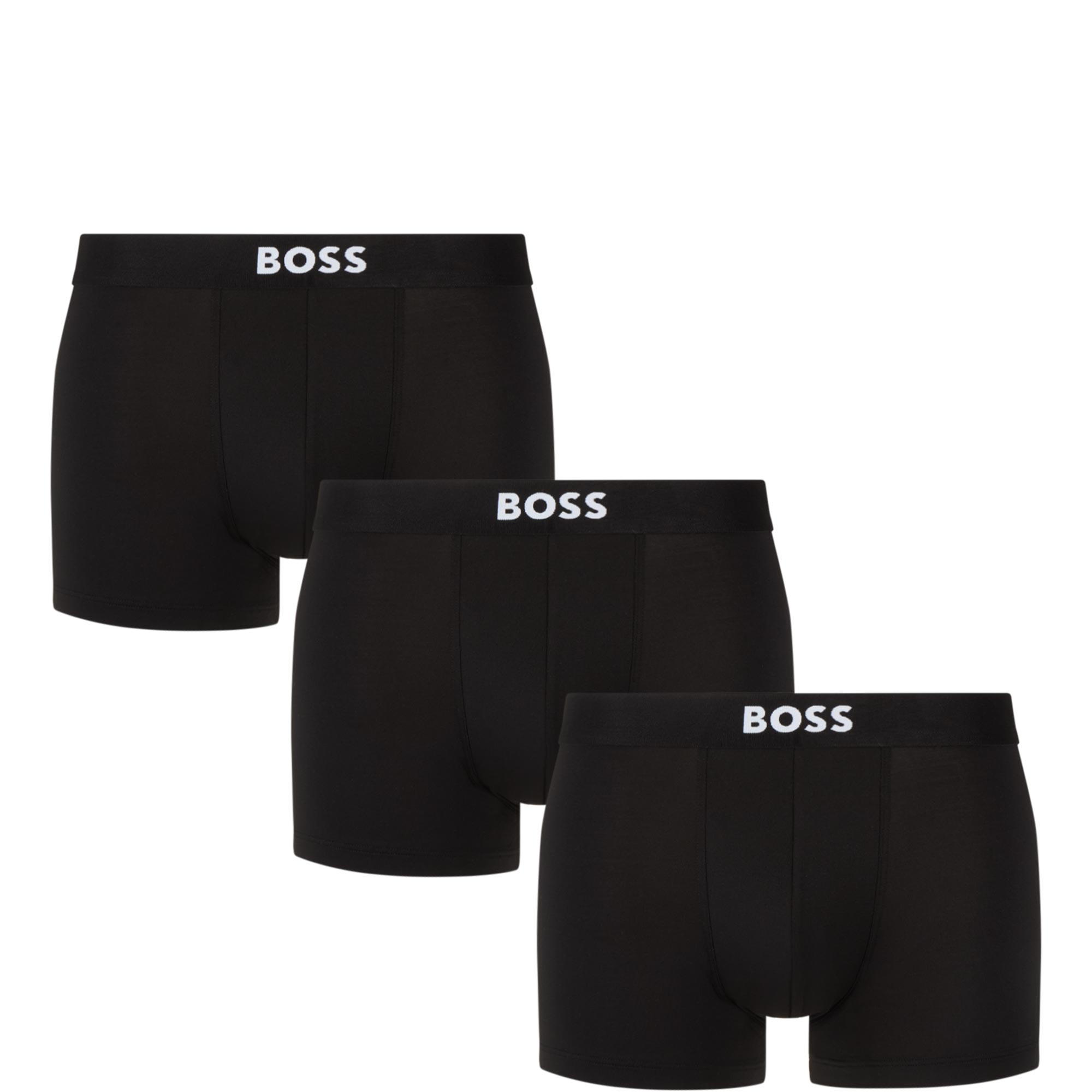 Three-Pack Boss One Boxer Trunks