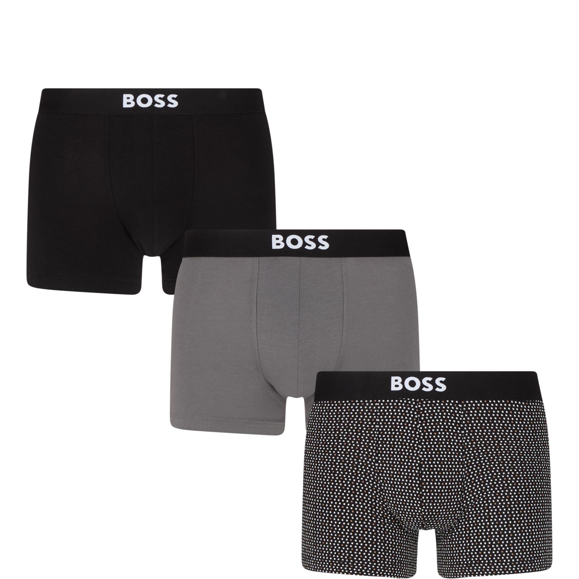 Three-Pack BOSS One Logo Boxers