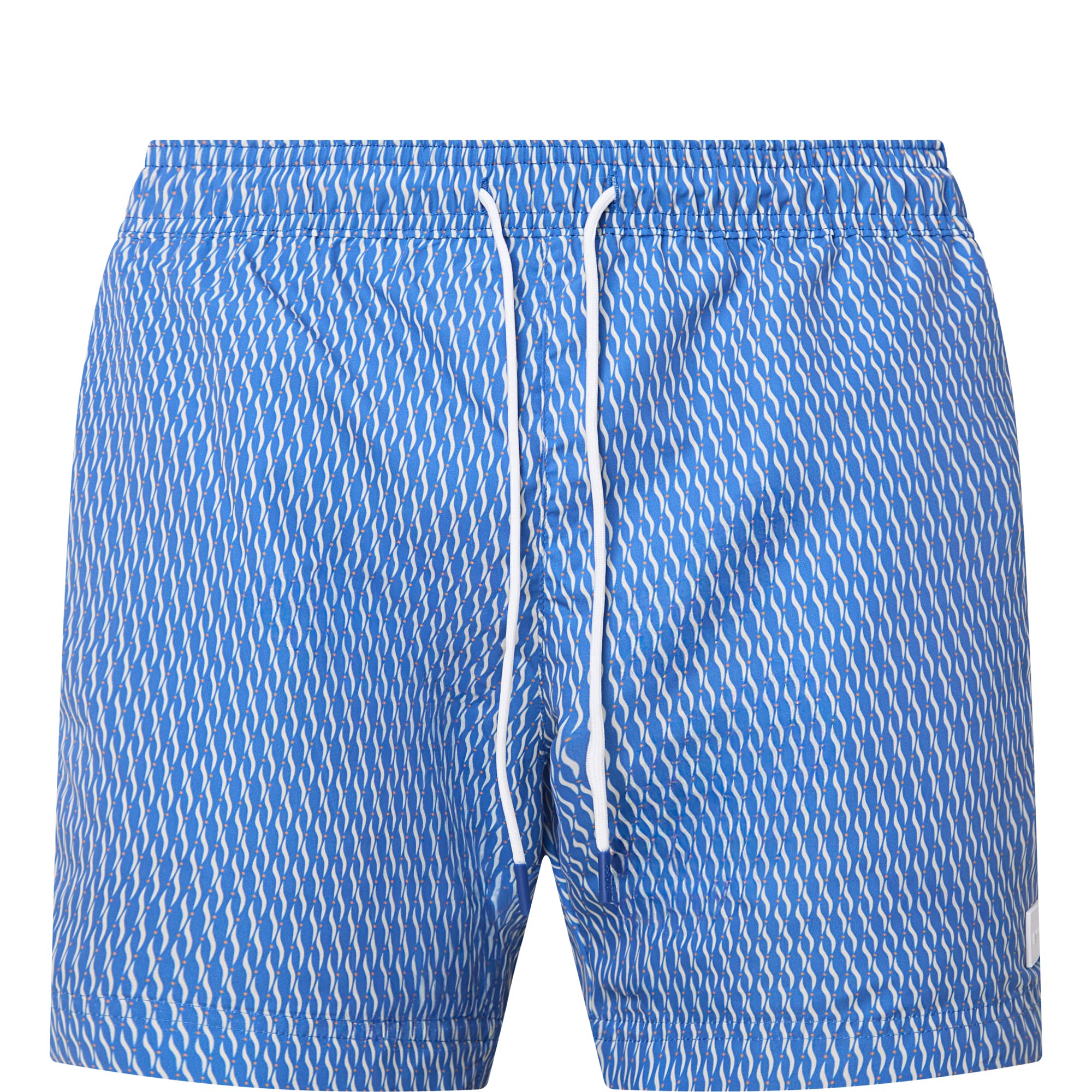 Vibe Printed Drawstring Swim Shorts