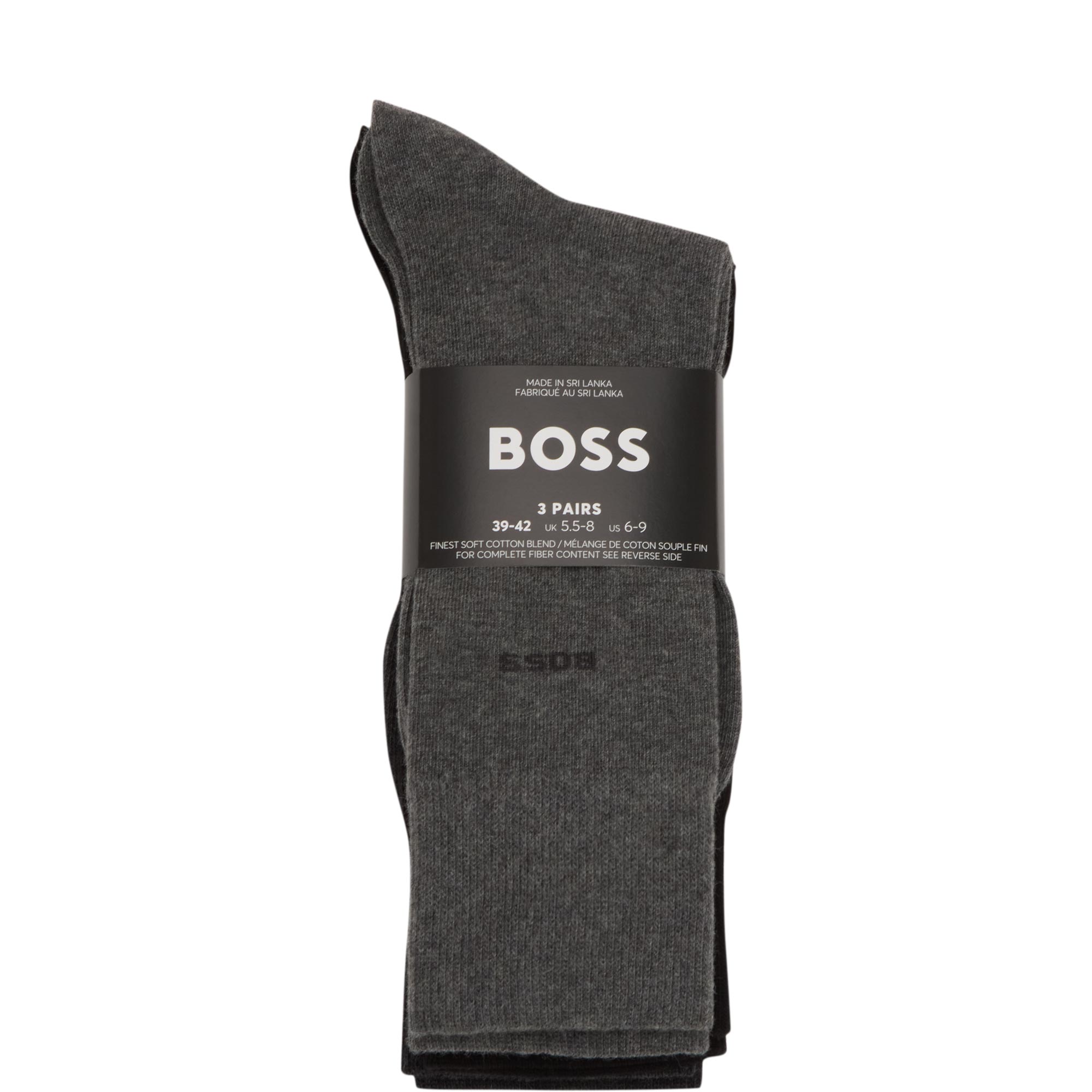 Three-Pack Logo Socks