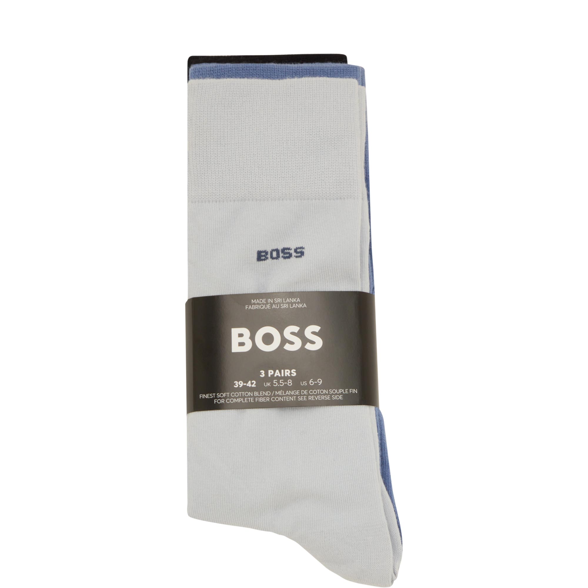 Three-Pack Logo Socks